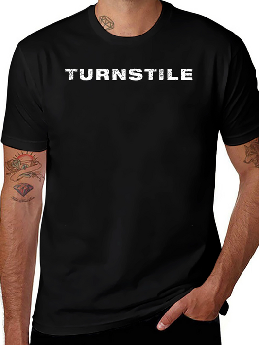Turnstile Band Tee - Black Graphic T-Shirt