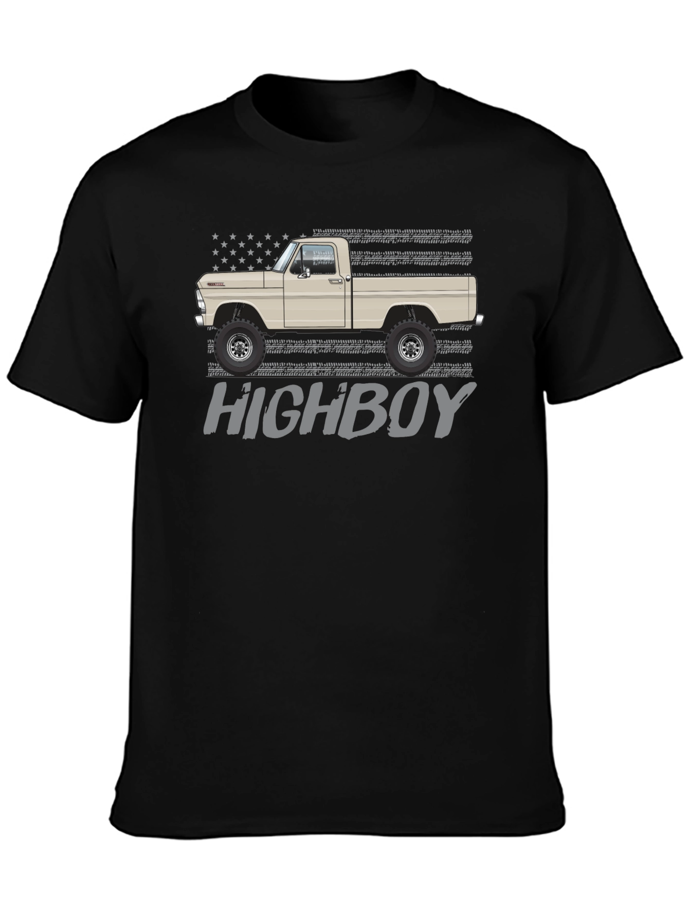 Highboy Truck Graphic Tee - Black