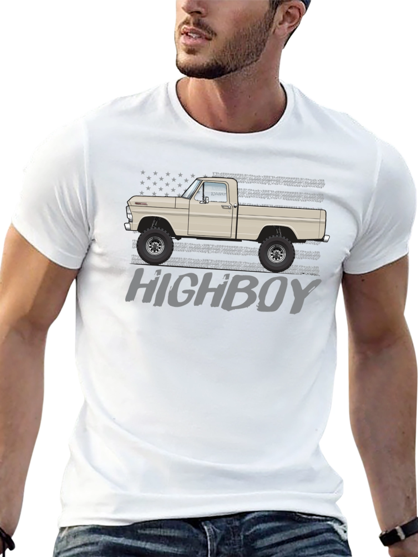 Highboy Truck Graphic Tee - Black