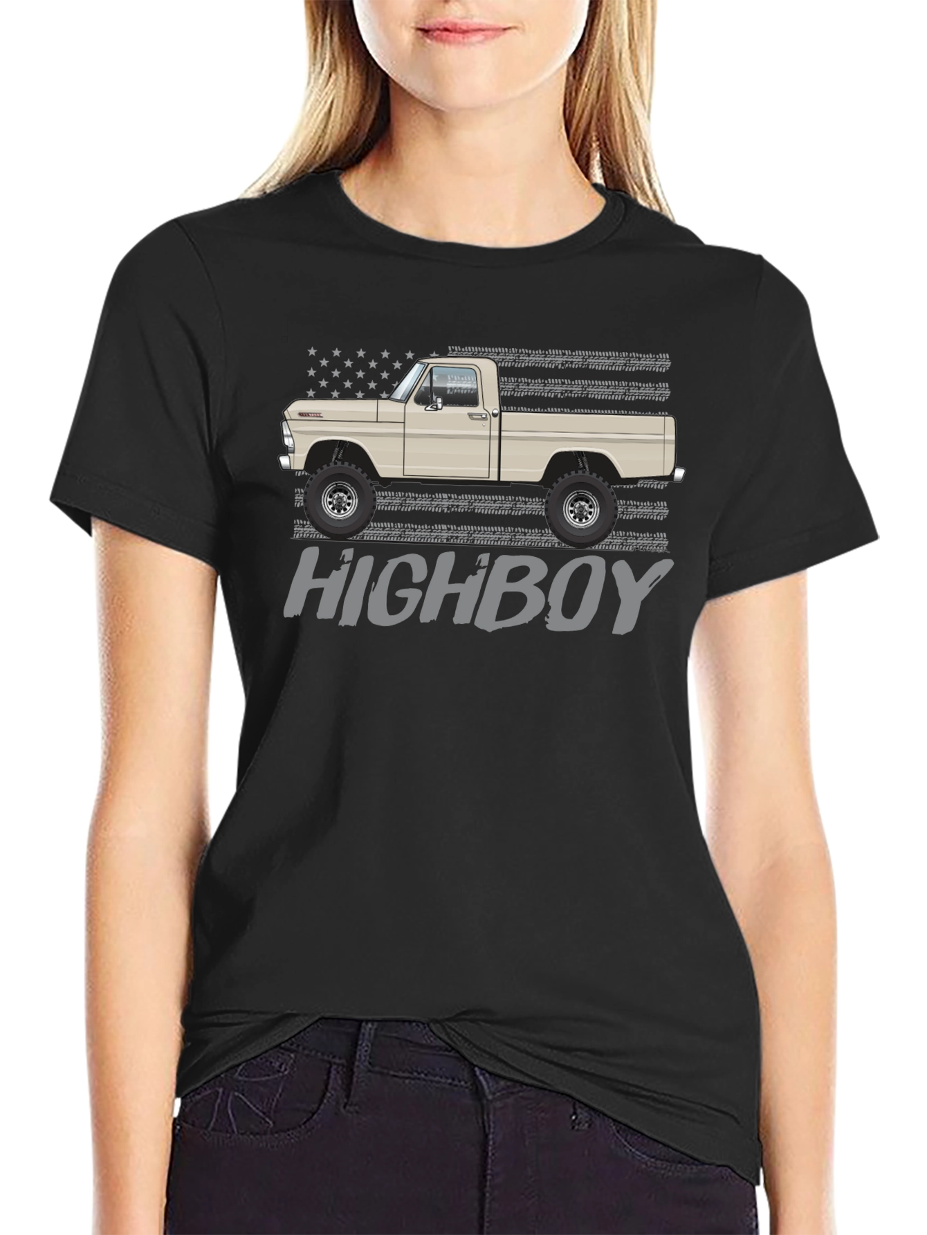 Highboy Truck Graphic Tee - Black
