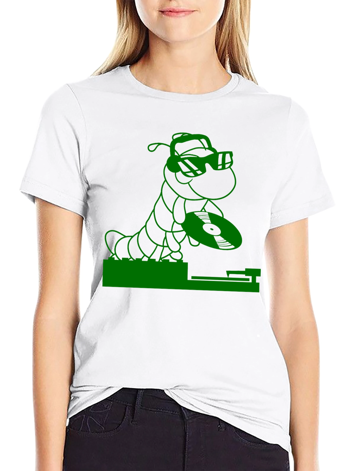 DJ Worm Graphic T-Shirt - Party Animal Tee