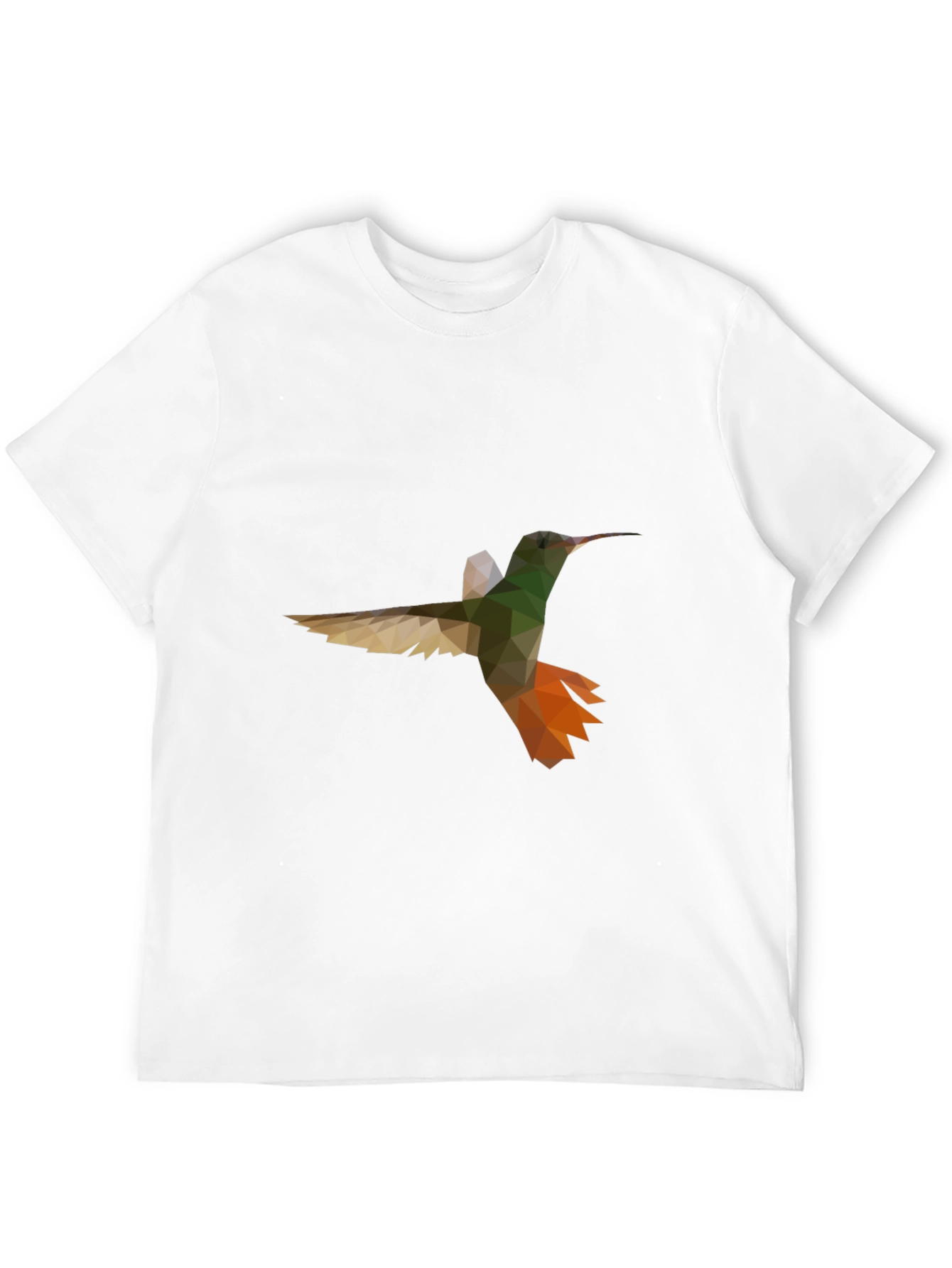 Geometric Hummingbird Graphic Tee