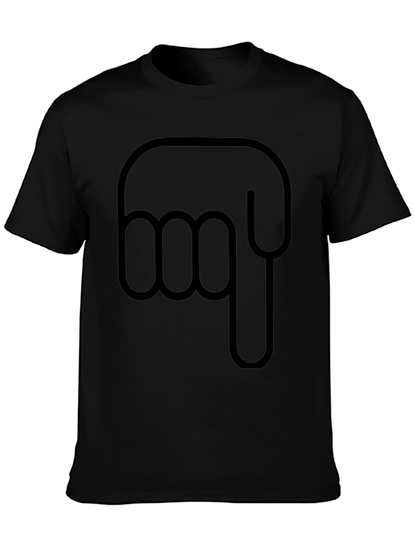 Pointing Down Graphic T-Shirt