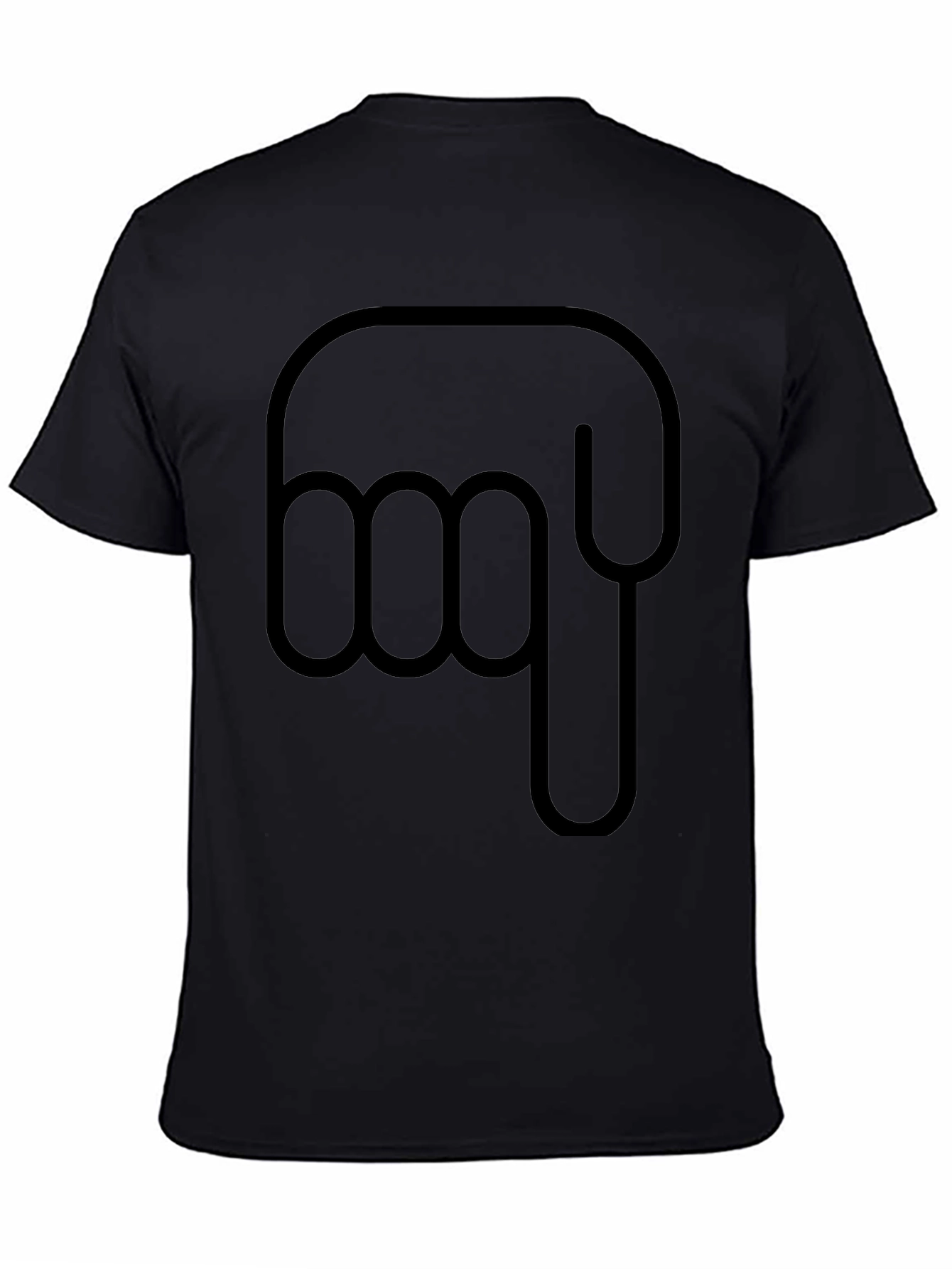 Pointing Down Graphic T-Shirt