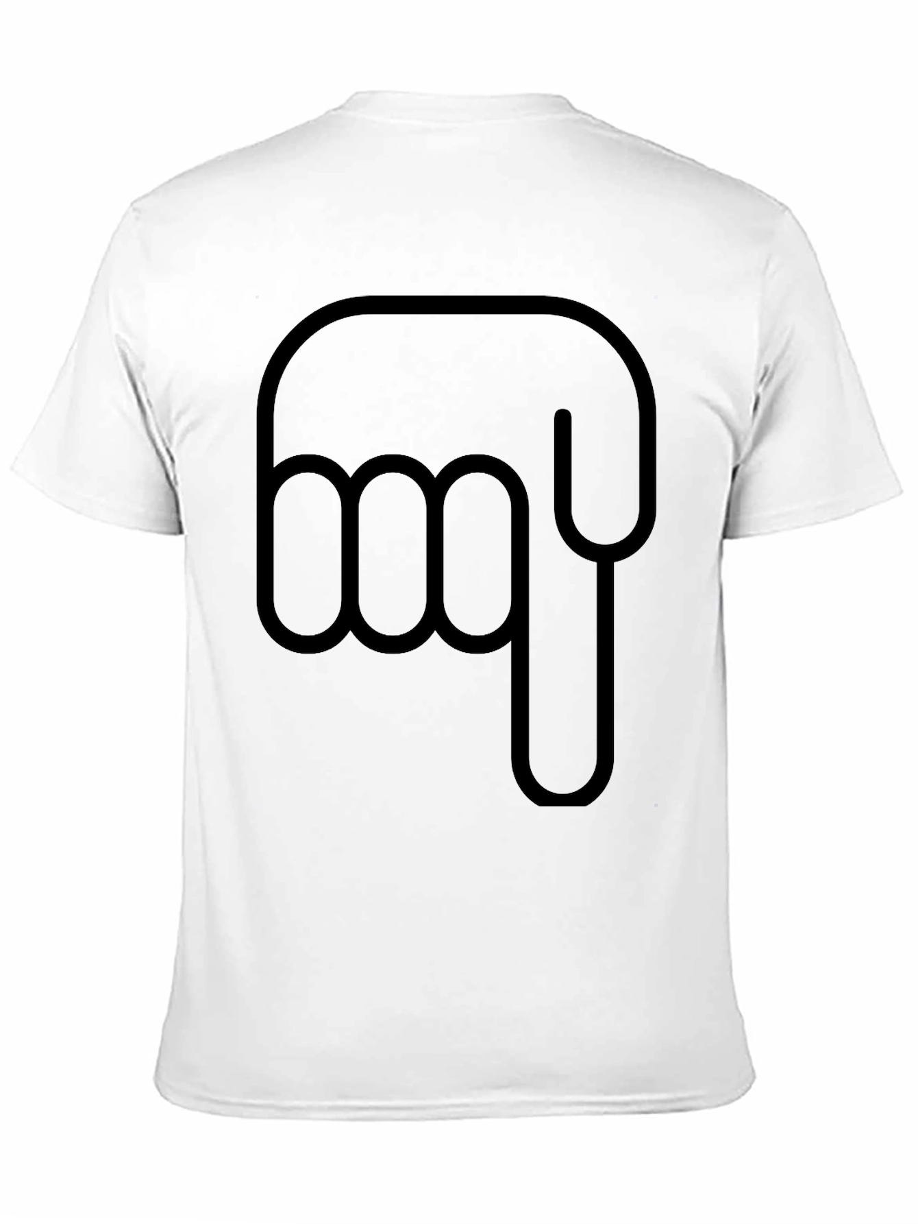 Pointing Down Graphic T-Shirt