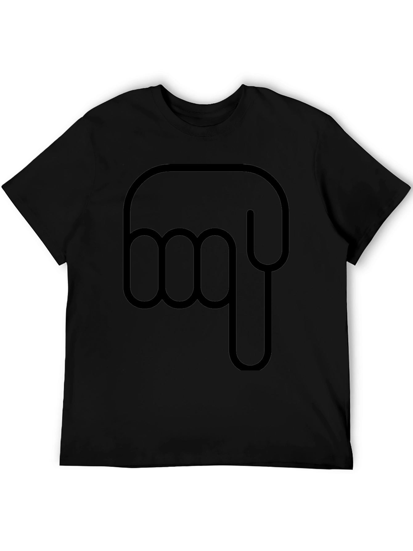 Pointing Down Graphic T-Shirt
