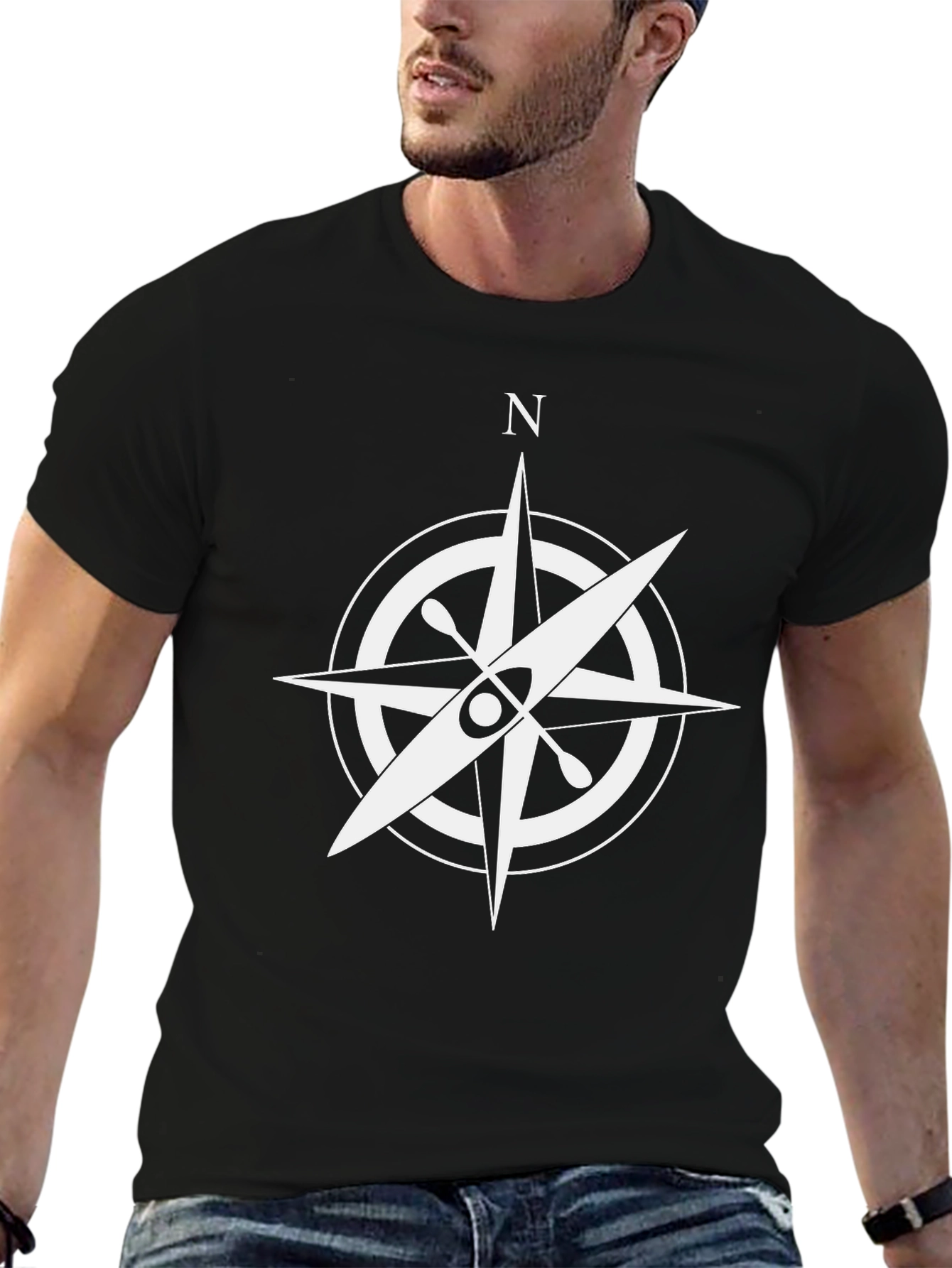 Compass Kayak Graphic Tee - Adventurers T-Shirt