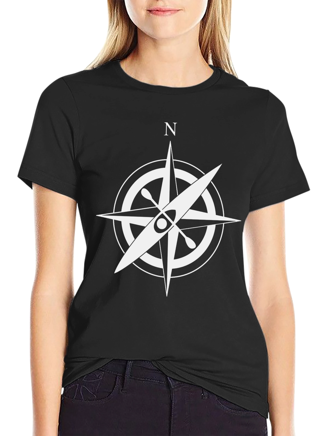 Compass Kayak Graphic Tee - Adventurers T-Shirt