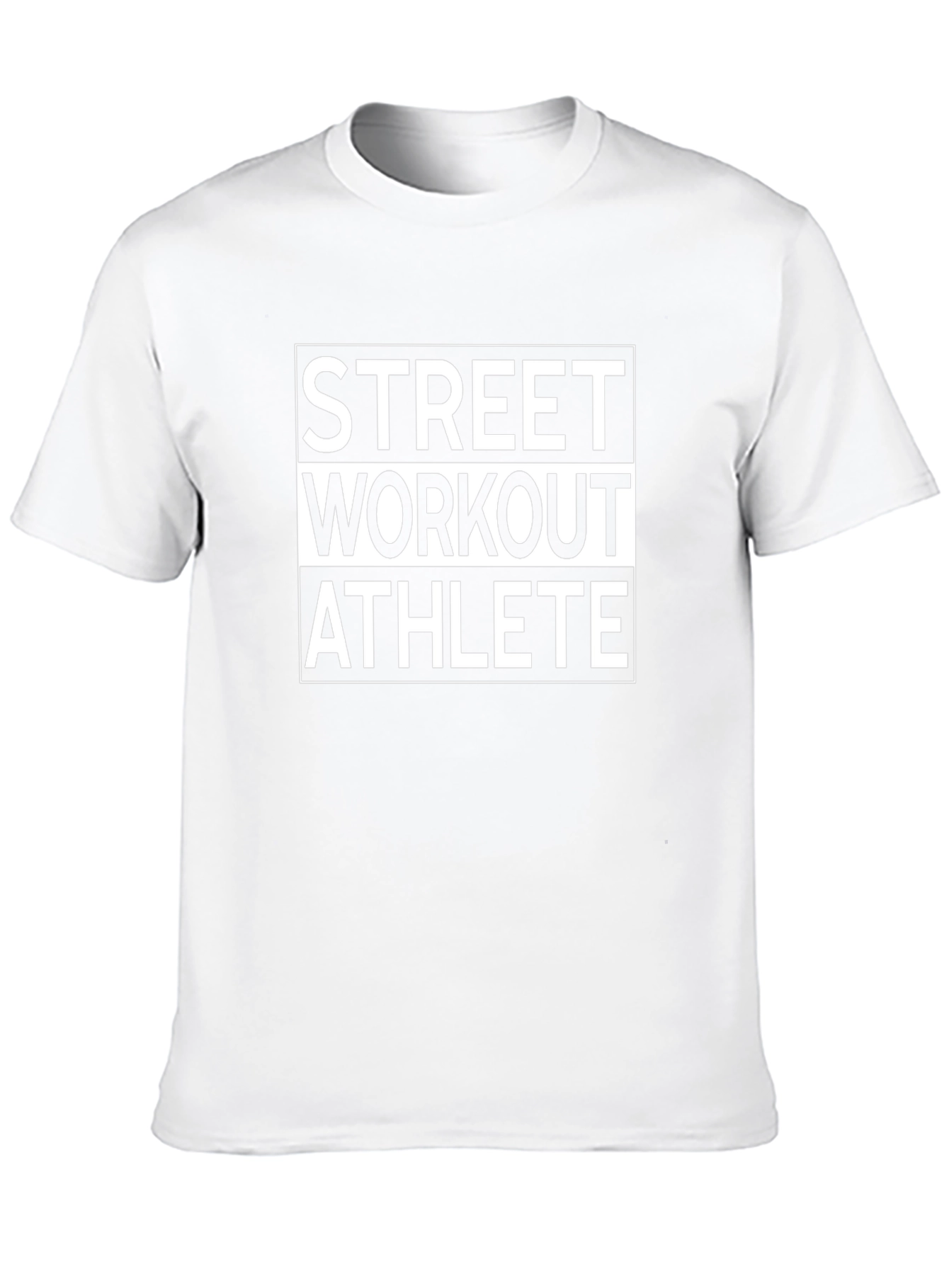 Street Workout Athlete T-Shirt - Black