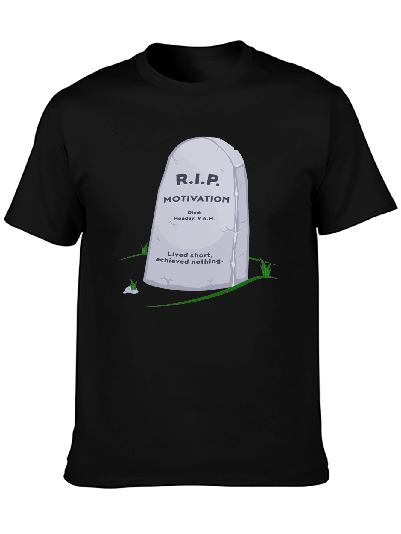R.I.P. Motivation Graphic T-Shirt - Funny Sarcastic Tee
