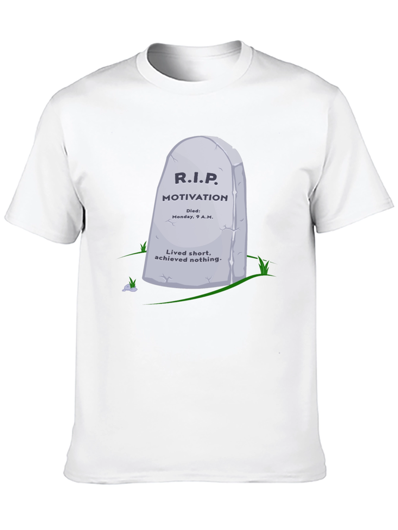 R.I.P. Motivation Graphic T-Shirt - Funny Sarcastic Tee