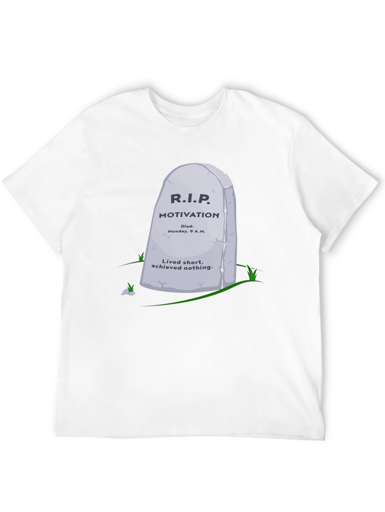 R.I.P. Motivation Graphic T-Shirt - Funny Sarcastic Tee