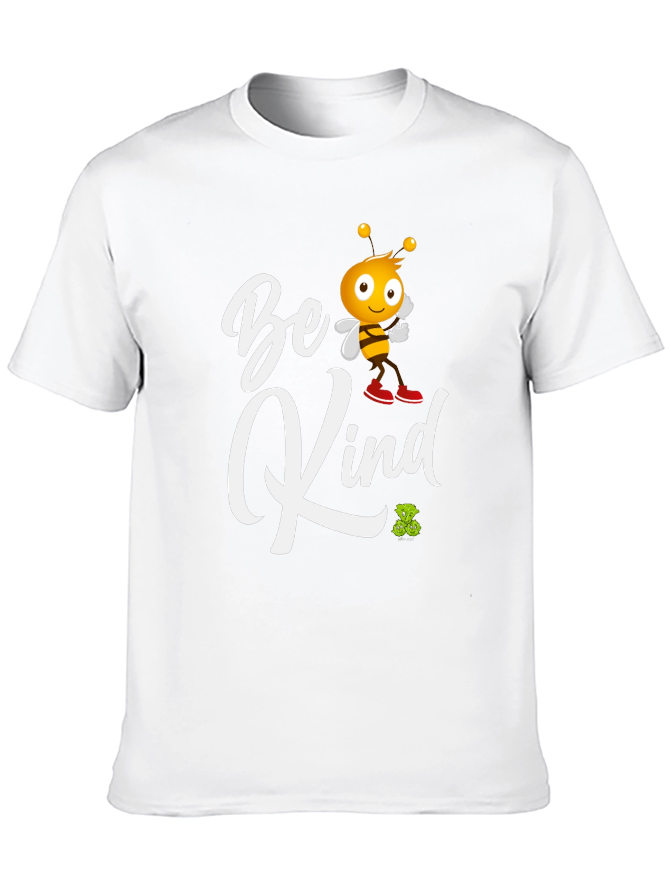 Be Kind Graphic Tee - Black Crew Neck T-Shirt