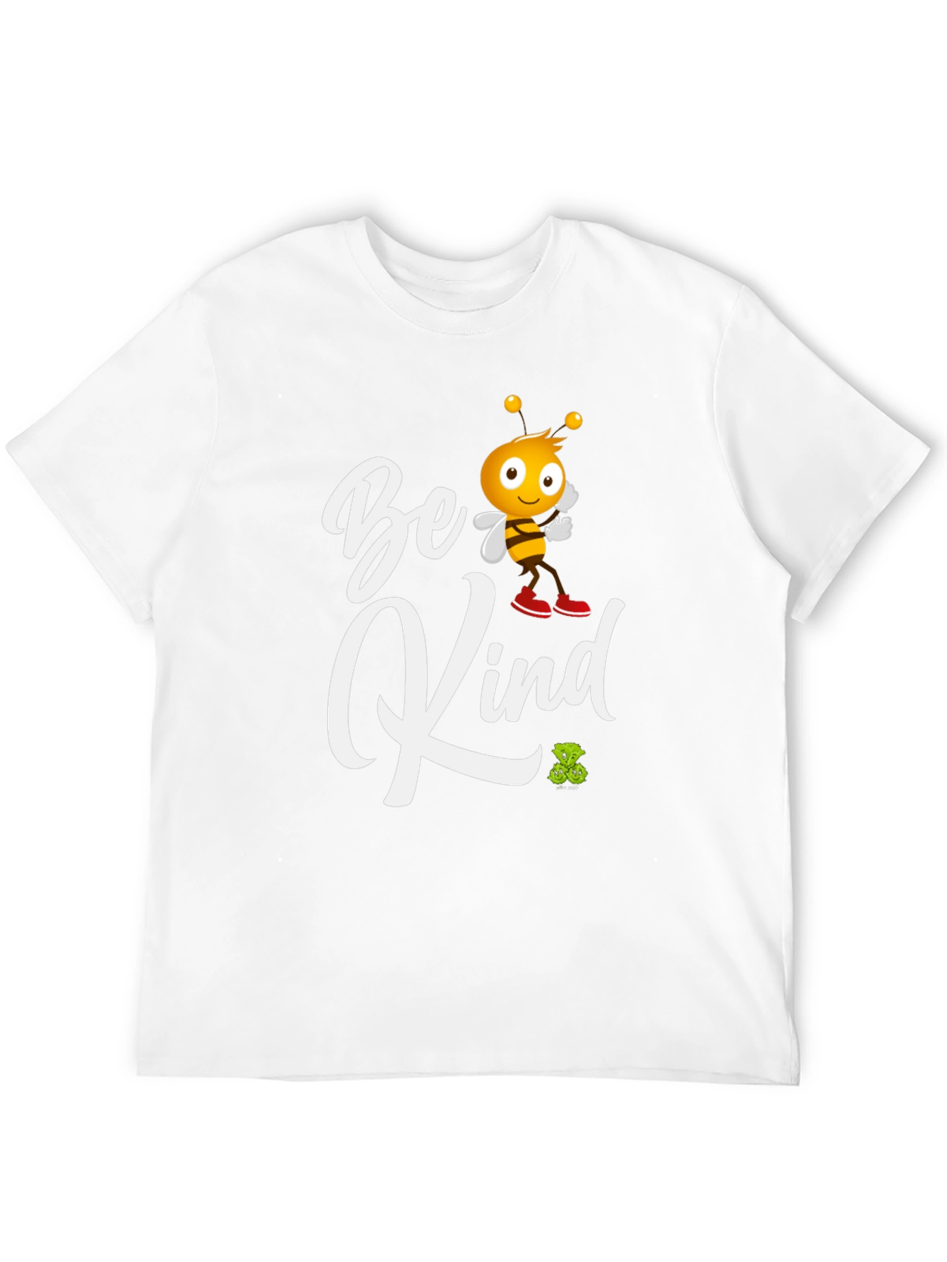 Be Kind Graphic Tee - Black Crew Neck T-Shirt