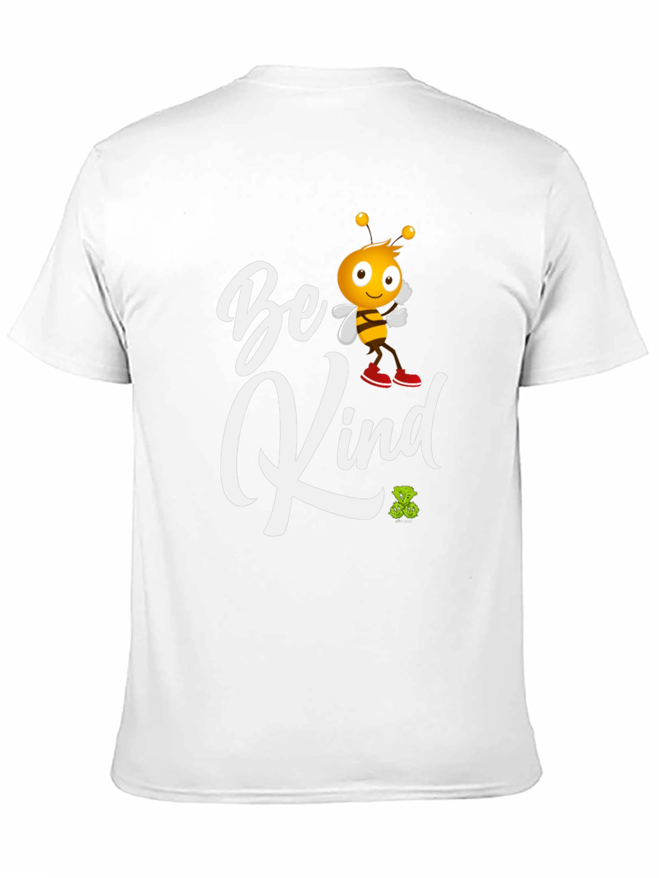Be Kind Graphic Tee - Black Crew Neck T-Shirt