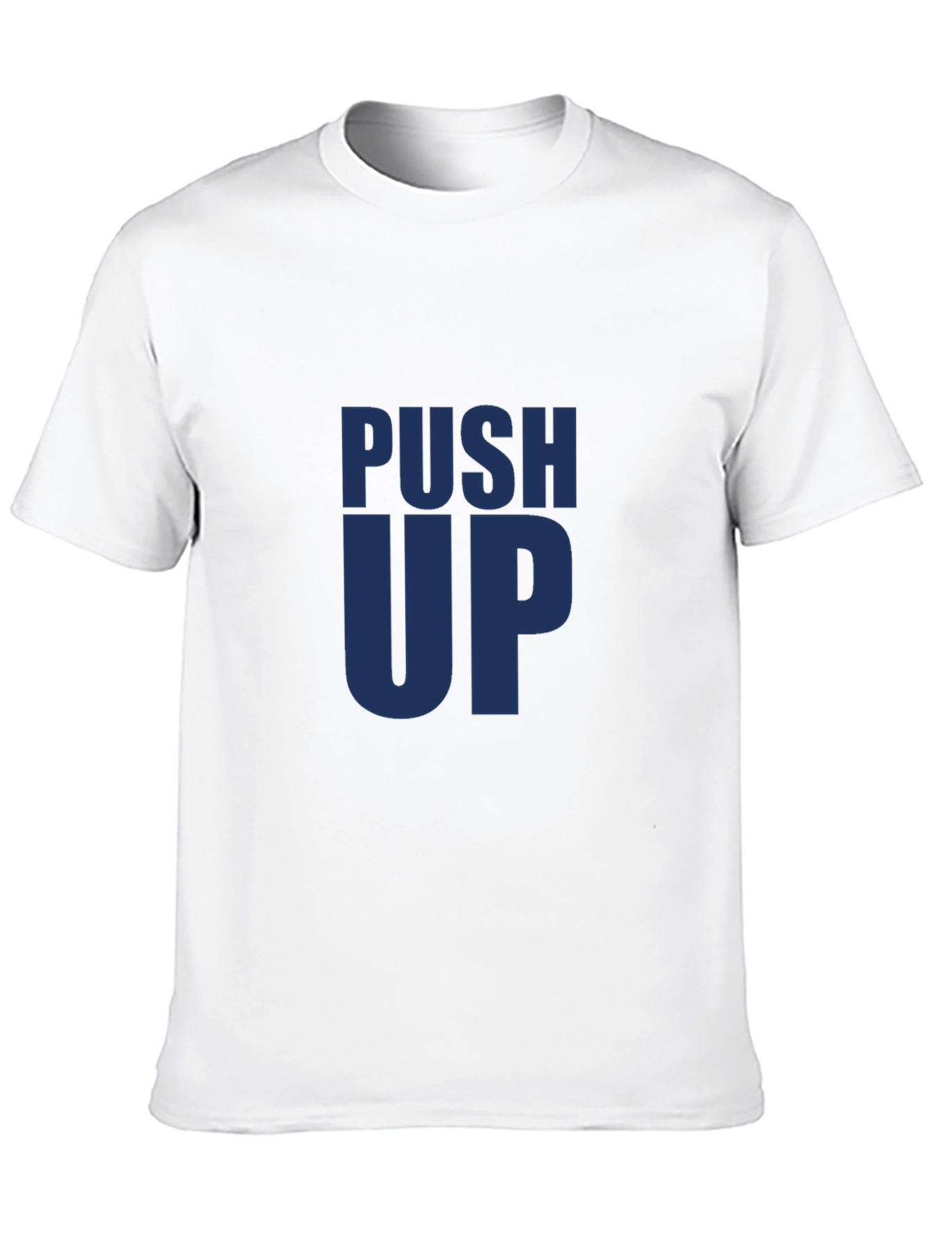 Push Up Graphic Tee - Mens Black T-Shirt