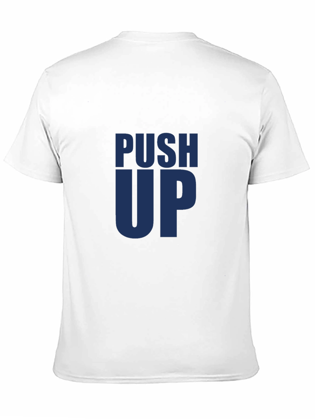 Push Up Graphic Tee - Mens Black T-Shirt