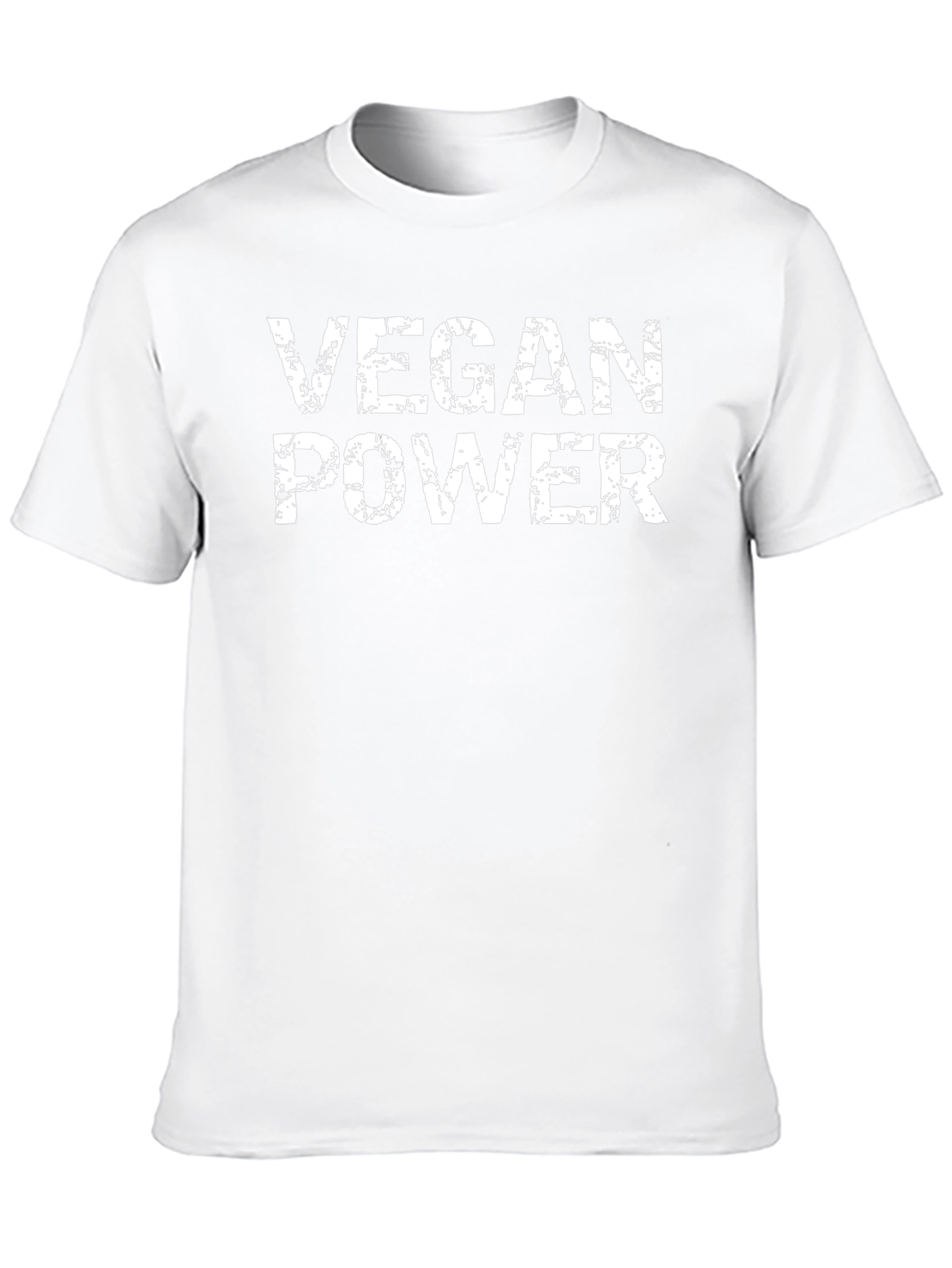 Vegan Power Graphic T-Shirt - Black
