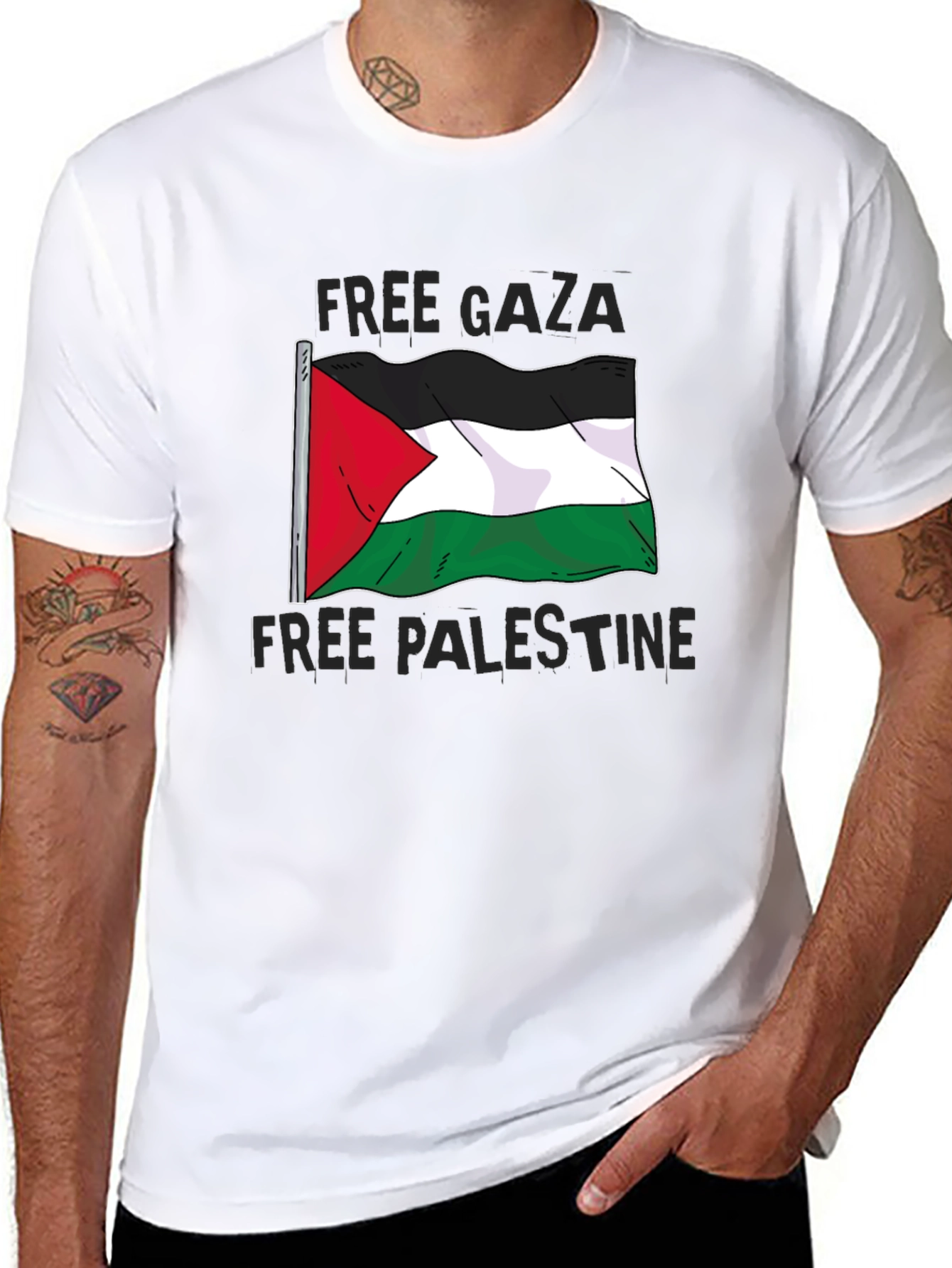Free Gaza Palestine T-Shirt