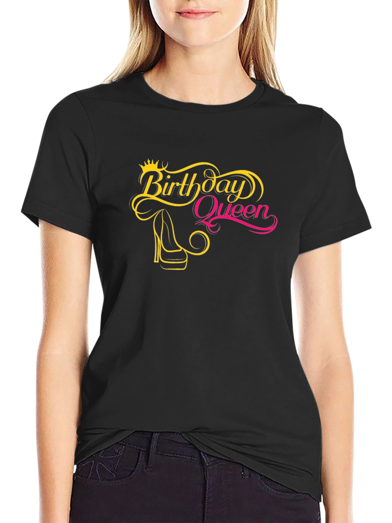 Birthday Queen T-Shirt - Stylish Celebration Tee