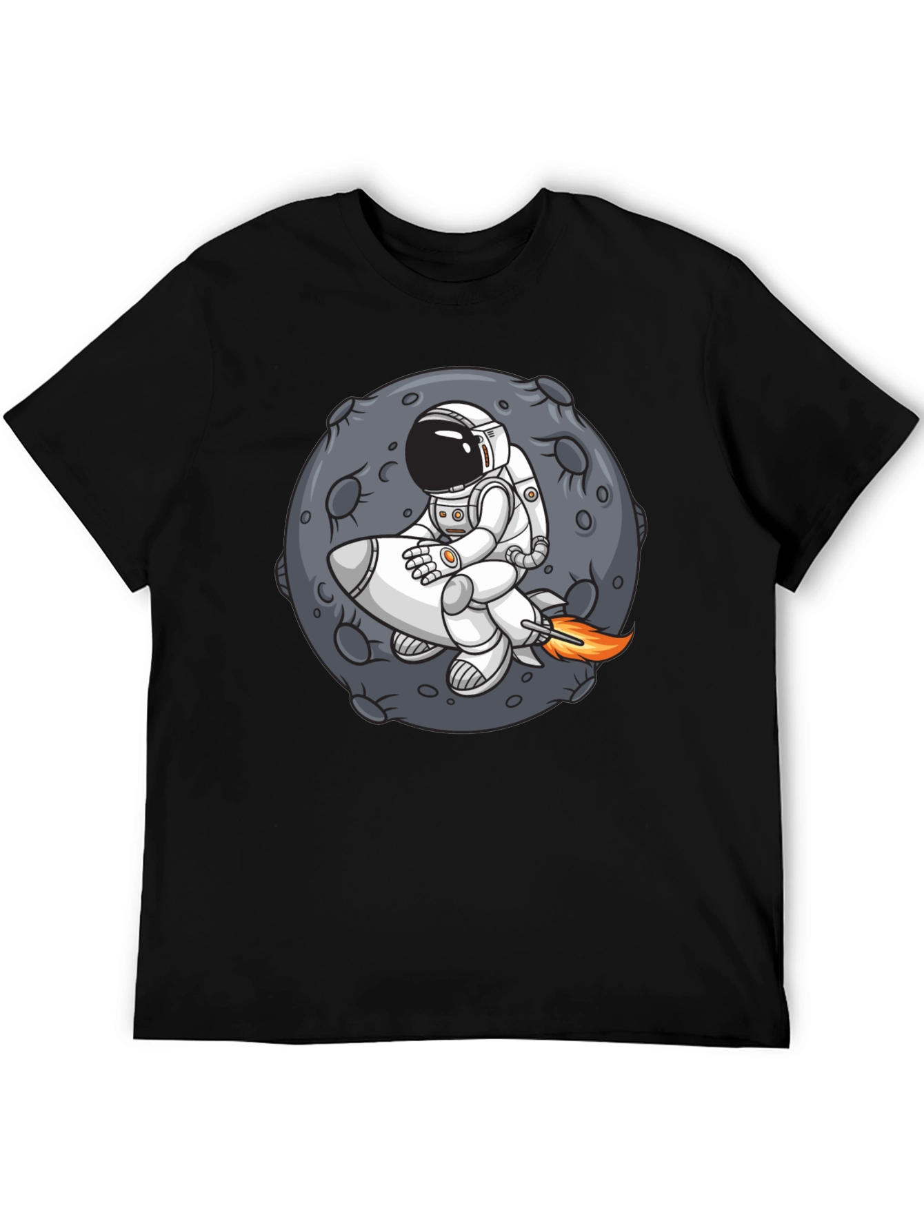 Astronaut Rocket Ride Graphic Tee