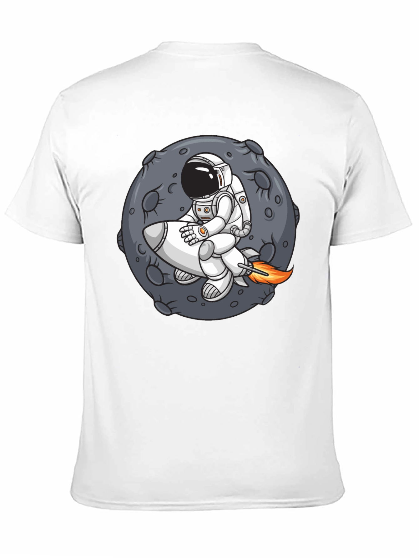 Astronaut Rocket Ride Graphic Tee