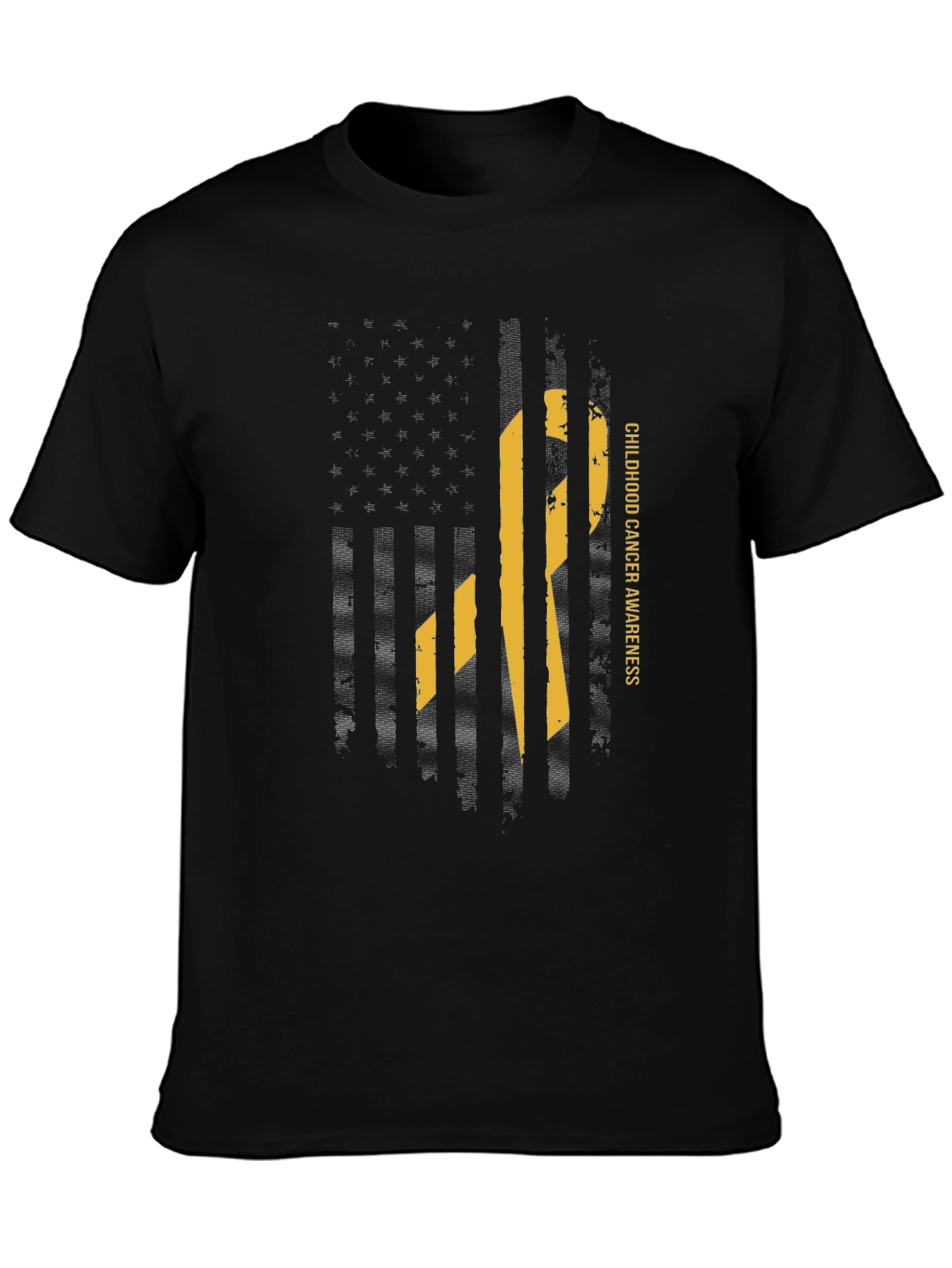 Childhood Cancer Awareness Ribbon T-Shirt