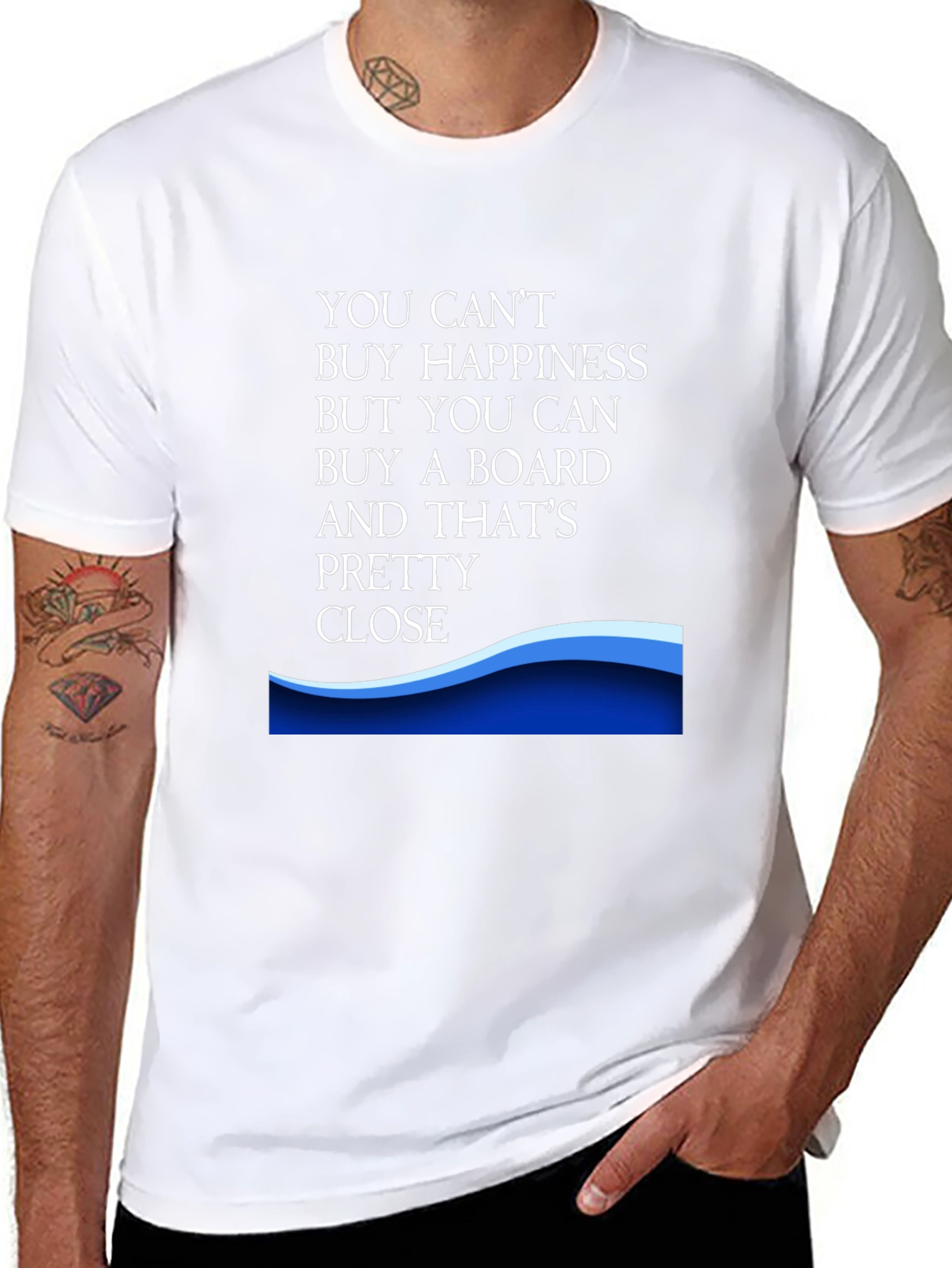 Board Sport Happiness Graphic Tee