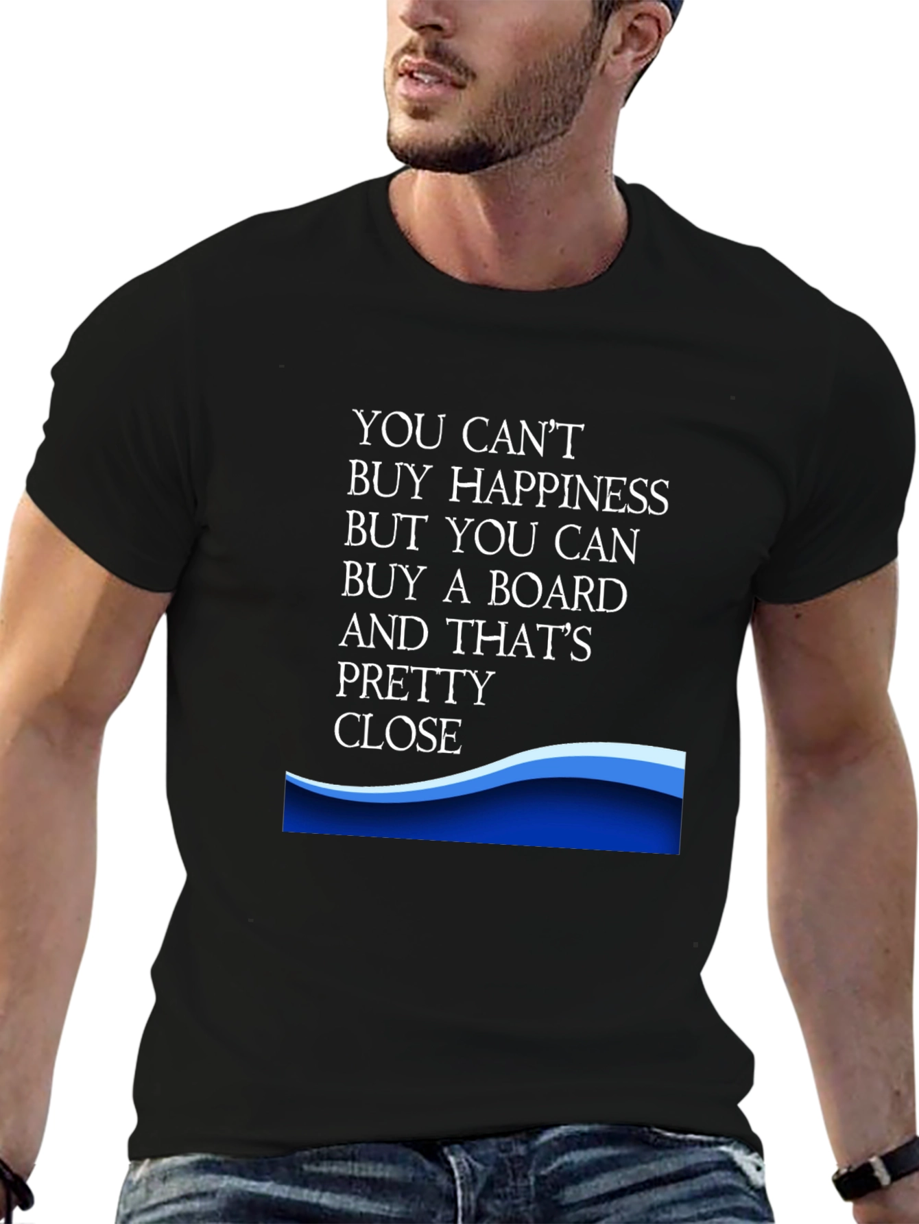 Board Sport Happiness Graphic Tee