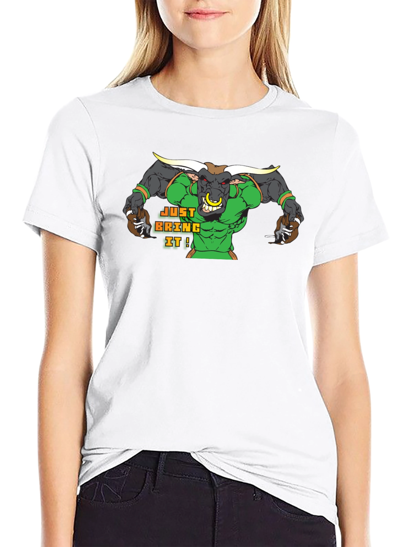 Just Bring It Bull T-Shirt
