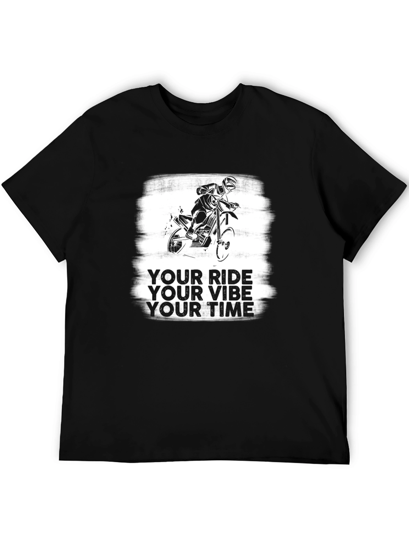 Motorcycle Graphic T-Shirt - Ride Your Vibe