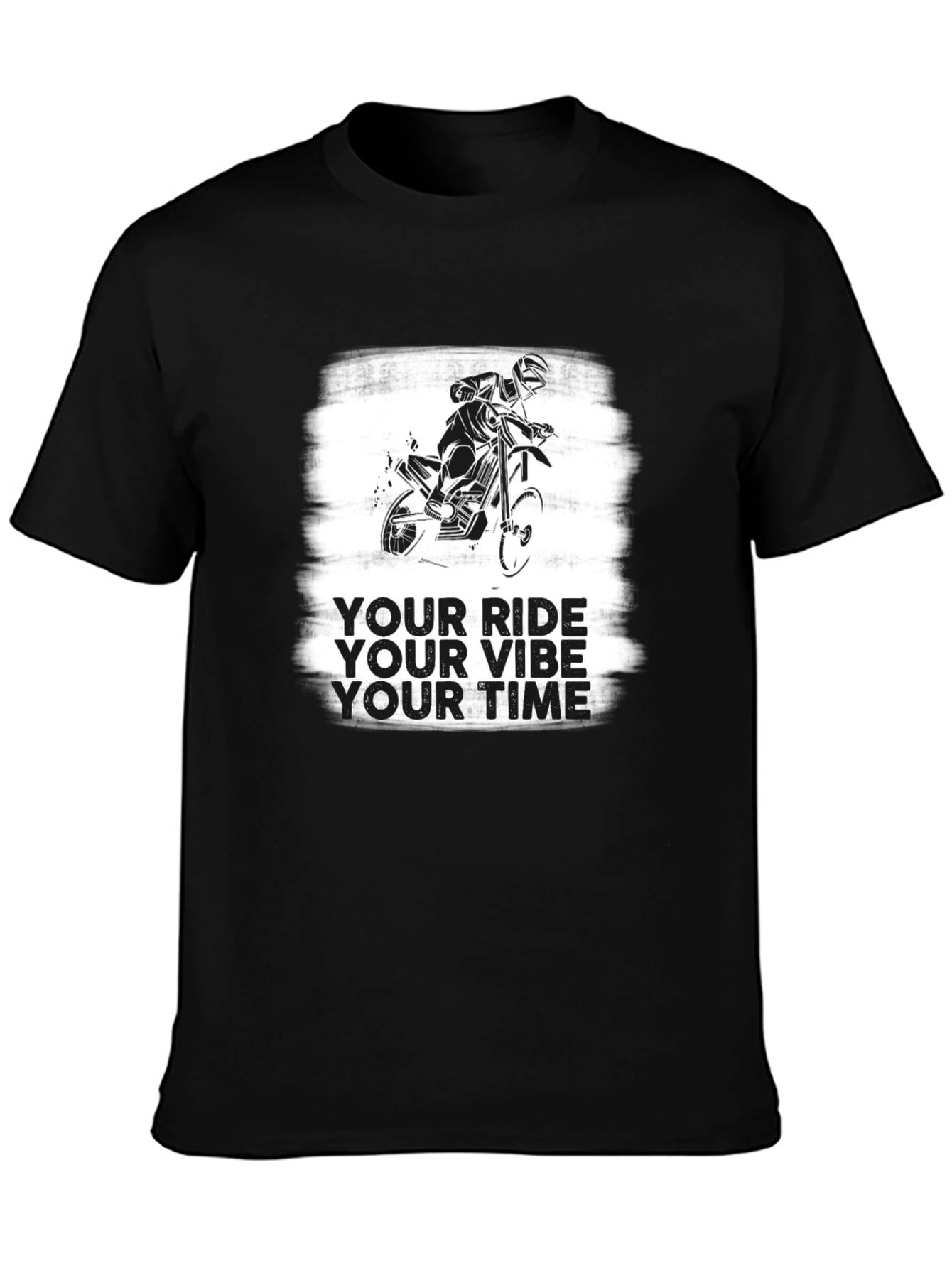 Motorcycle Graphic T-Shirt - Ride Your Vibe
