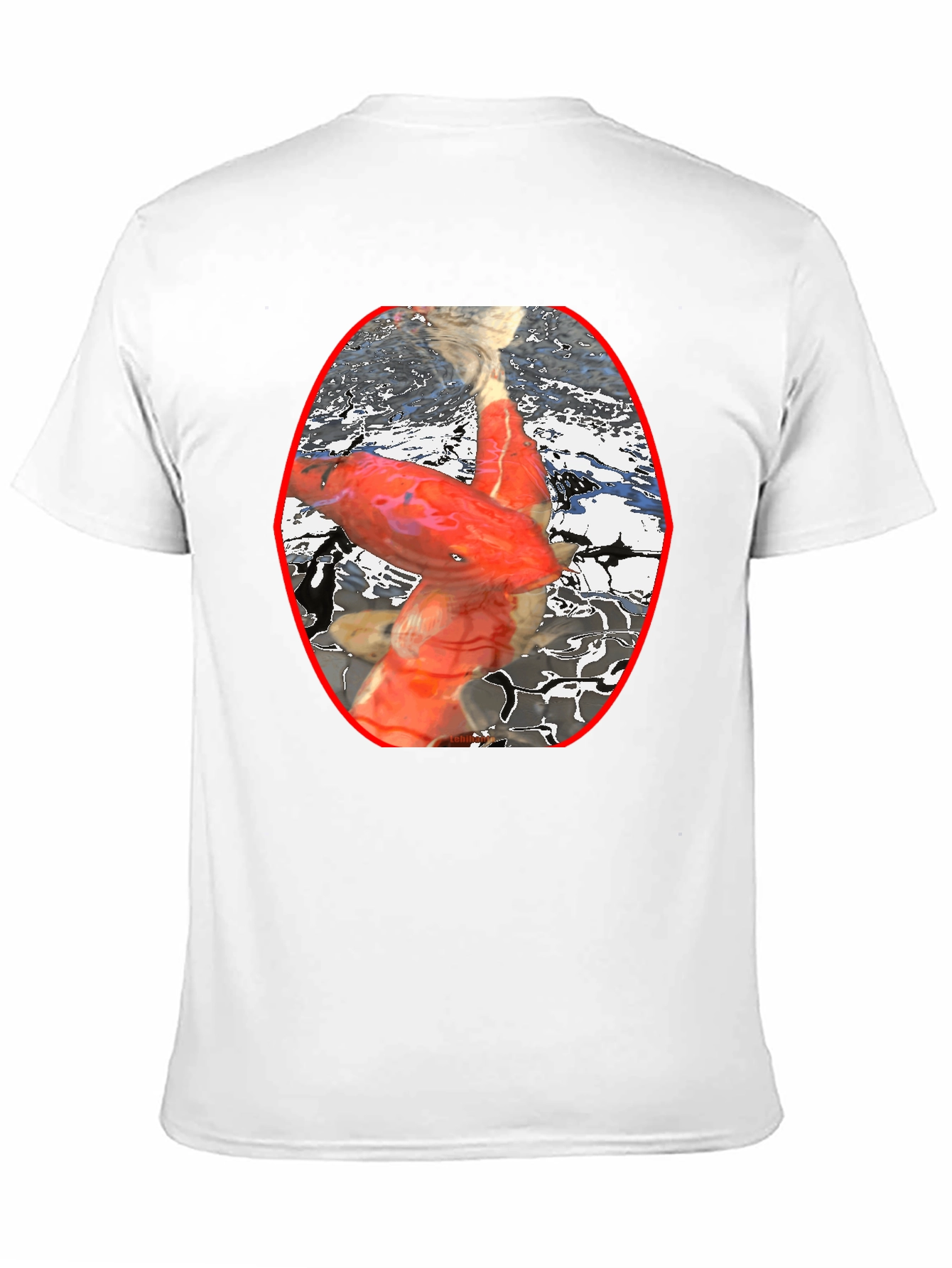Koi Fish Graphic Tee - Unique Aquatic Design