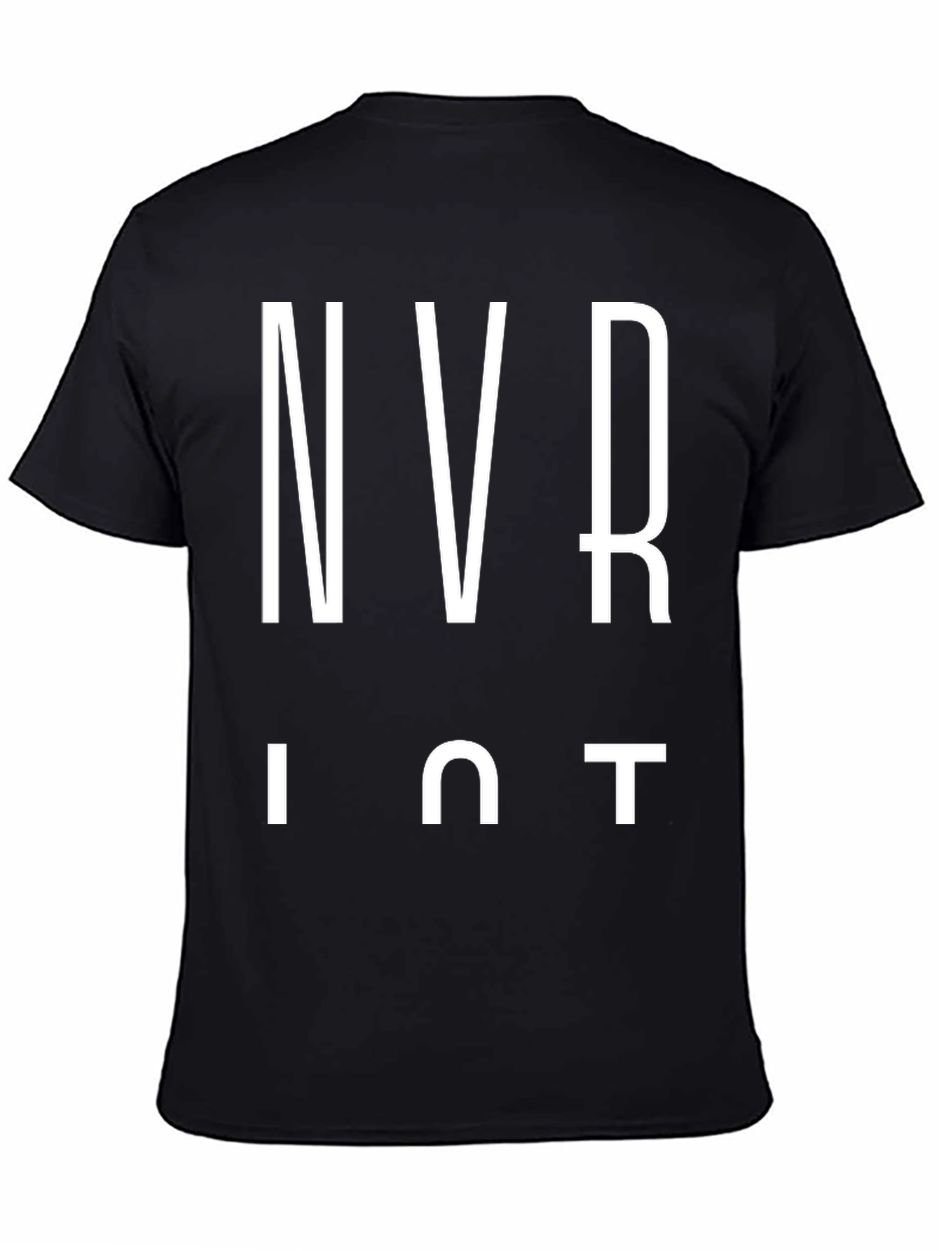NVR IUT Black Graphic T-Shirt