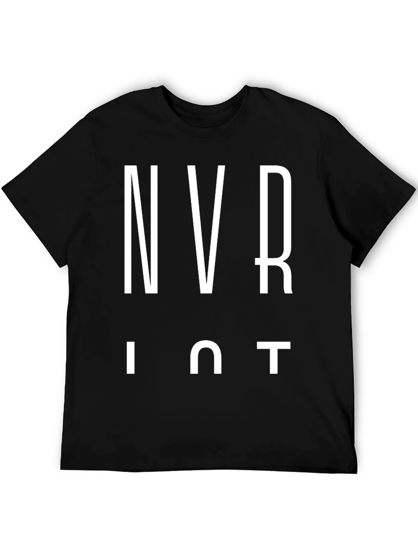 NVR IUT Black Graphic T-Shirt