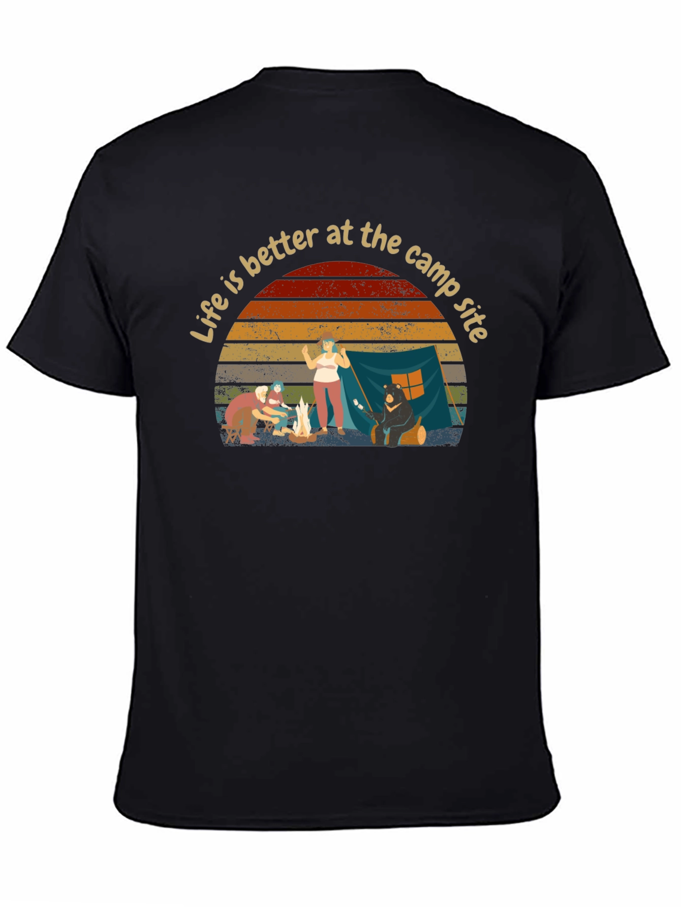 Camping Life T-Shirt: Better at the Campsite