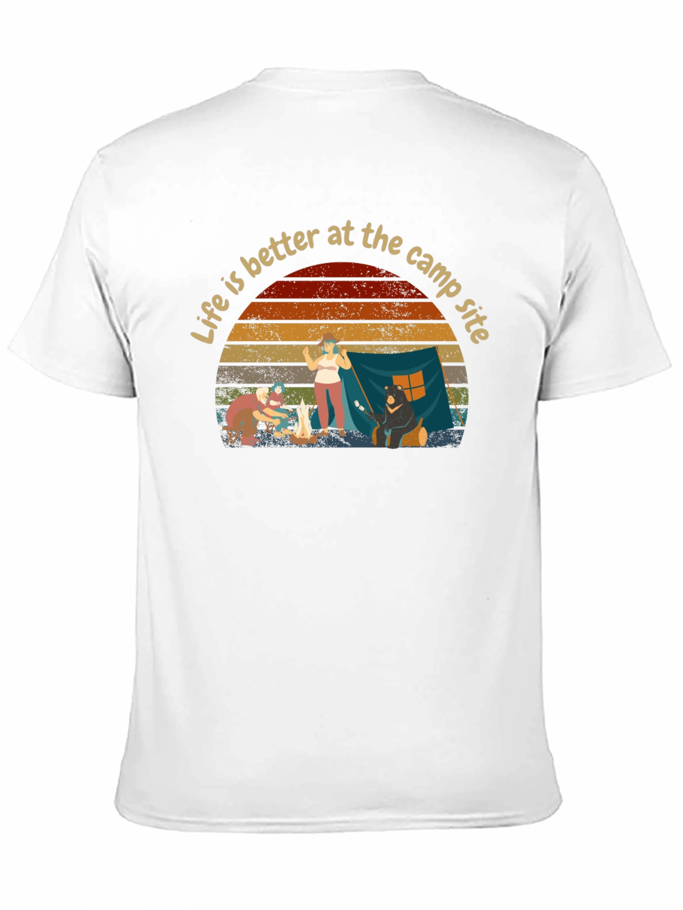 Camping Life T-Shirt: Better at the Campsite