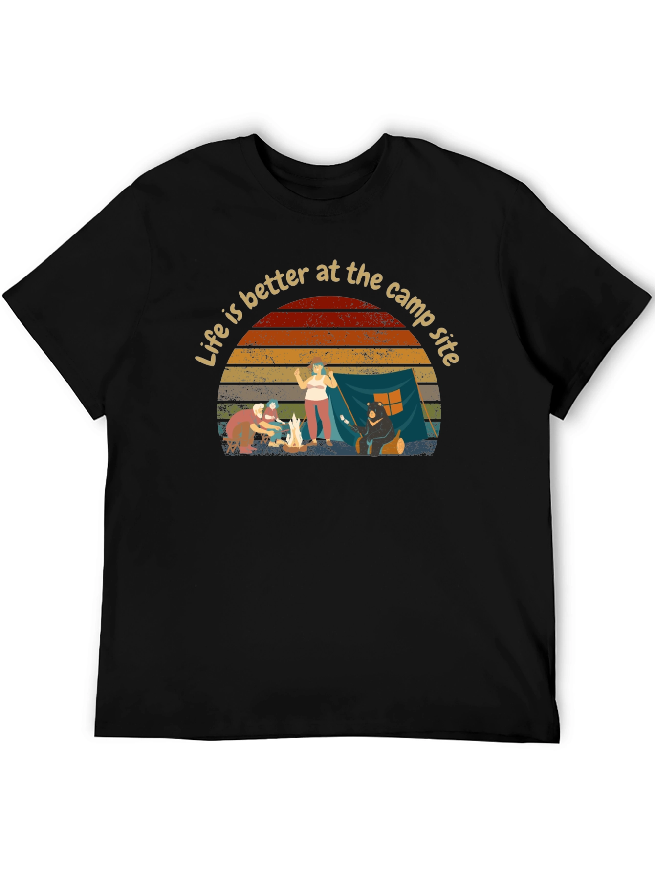 Camping Life T-Shirt: Better at the Campsite