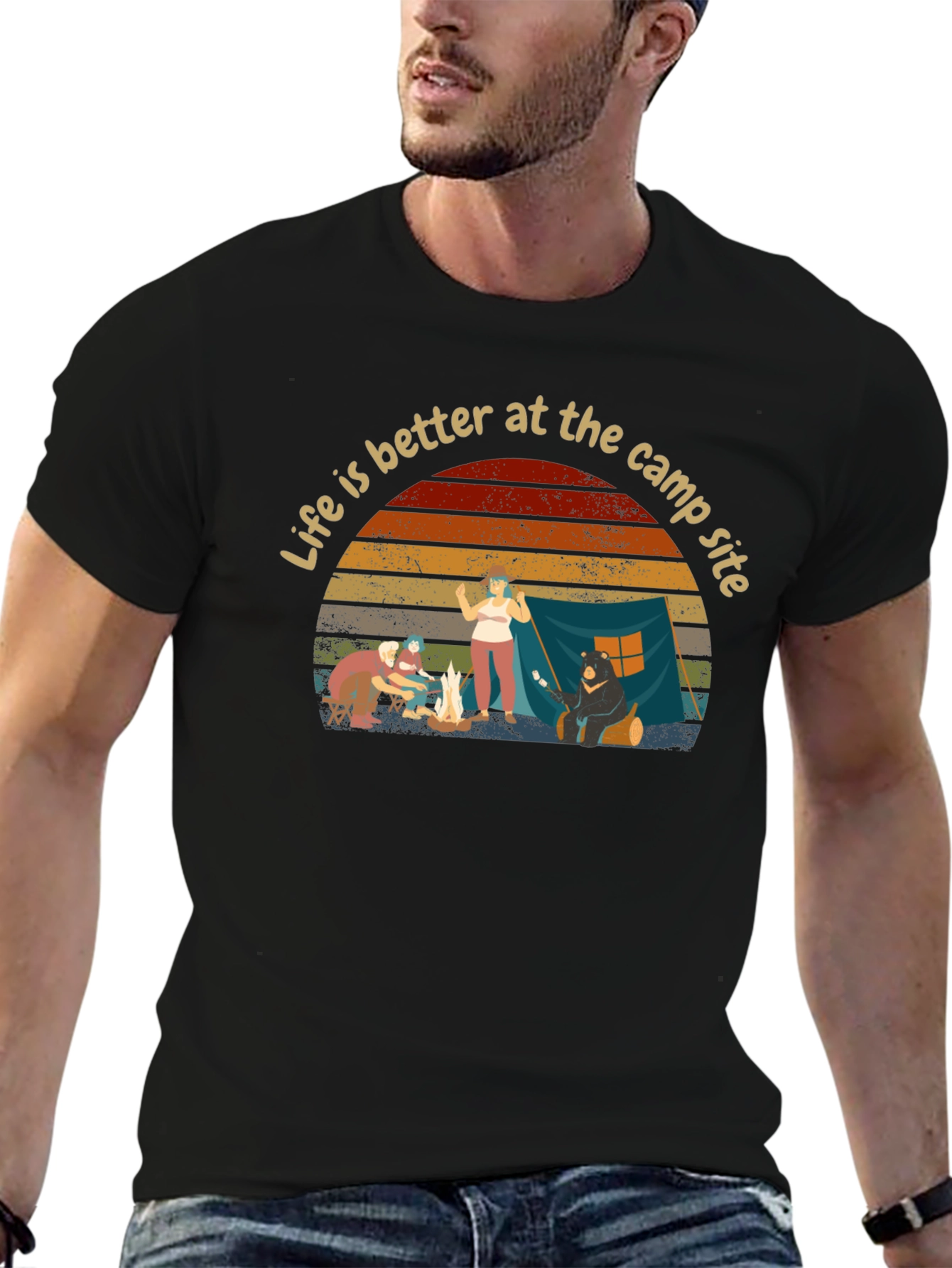 Camping Life T-Shirt: Better at the Campsite