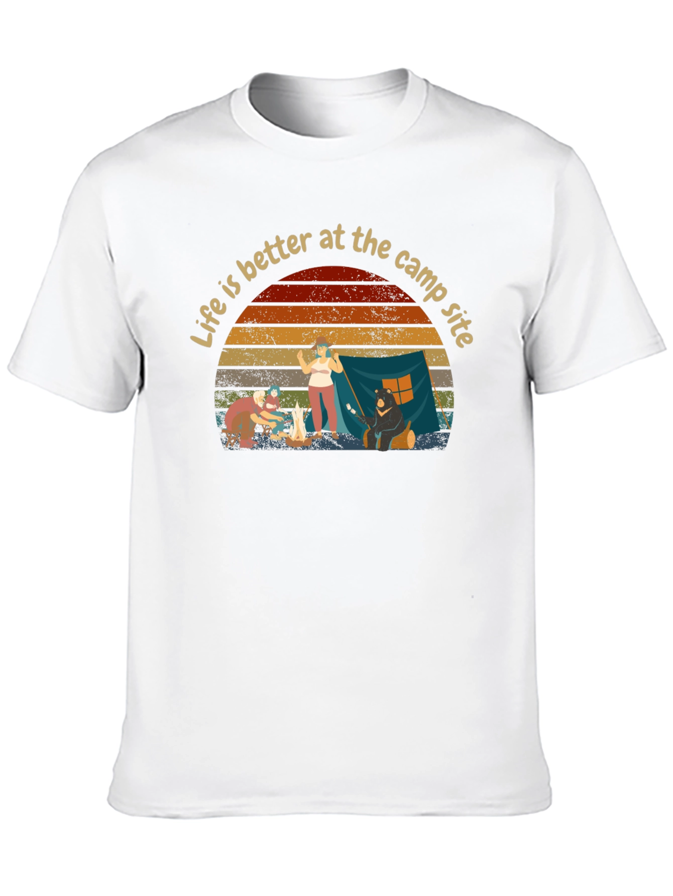 Camping Life T-Shirt: Better at the Campsite