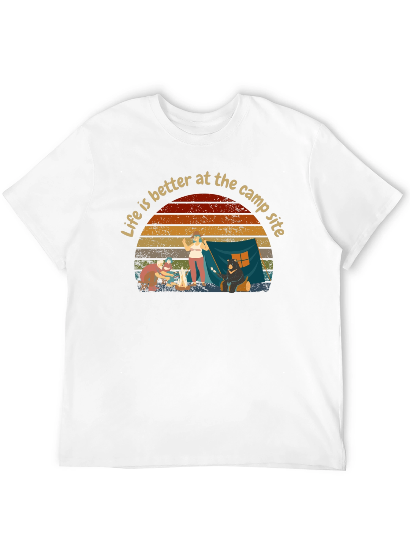 Camping Life T-Shirt: Better at the Campsite