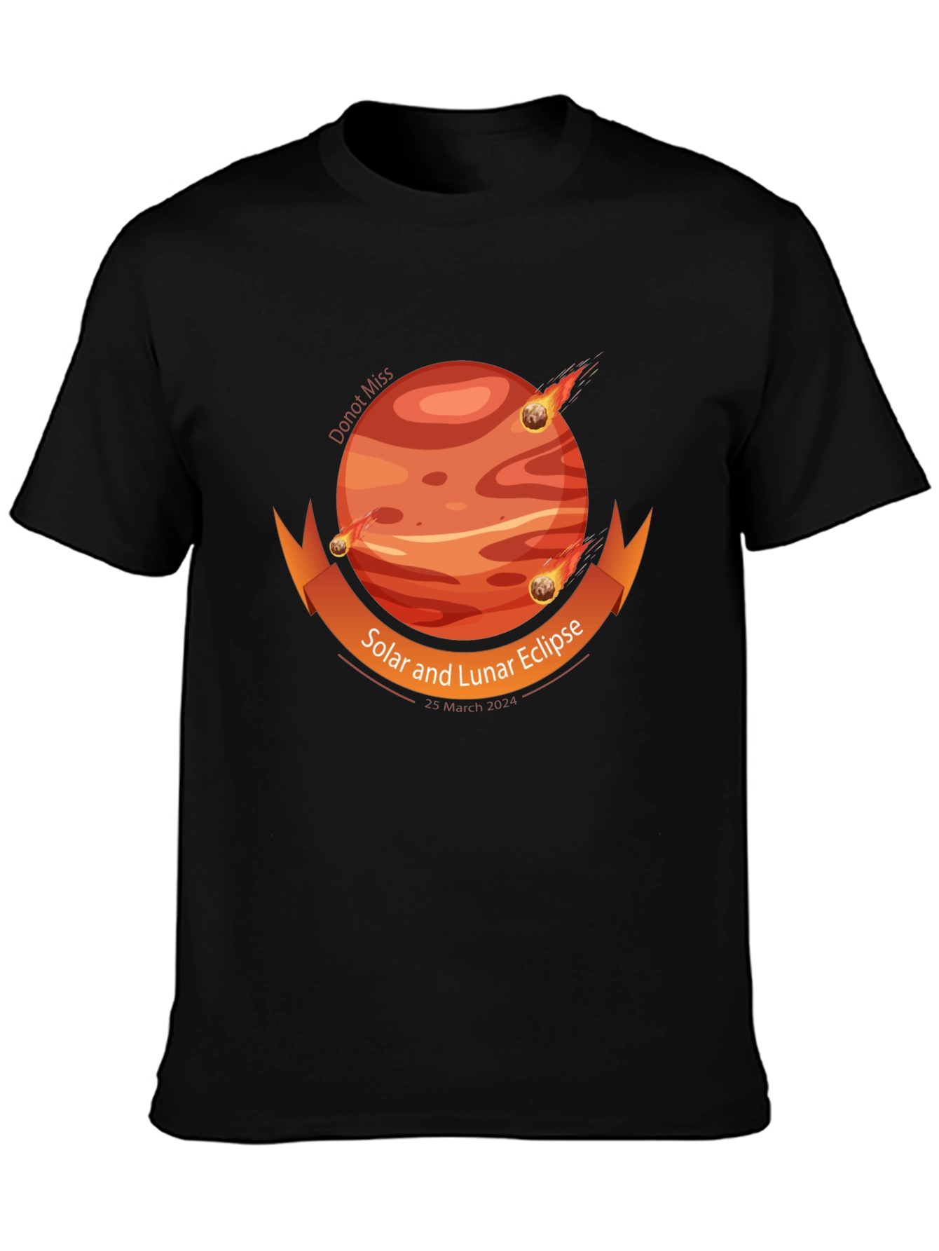 Solar Lunar Eclipse T-Shirt - Limited Edition 2024