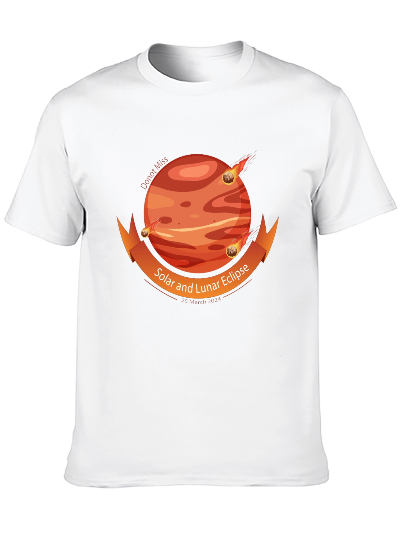 Solar Lunar Eclipse T-Shirt - Limited Edition 2024