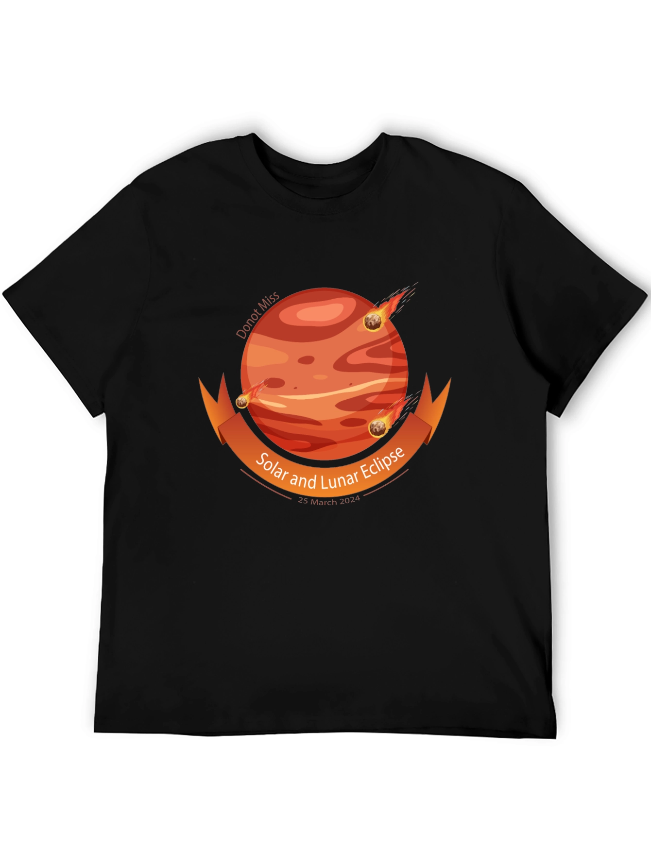 Solar Lunar Eclipse T-Shirt - Limited Edition 2024