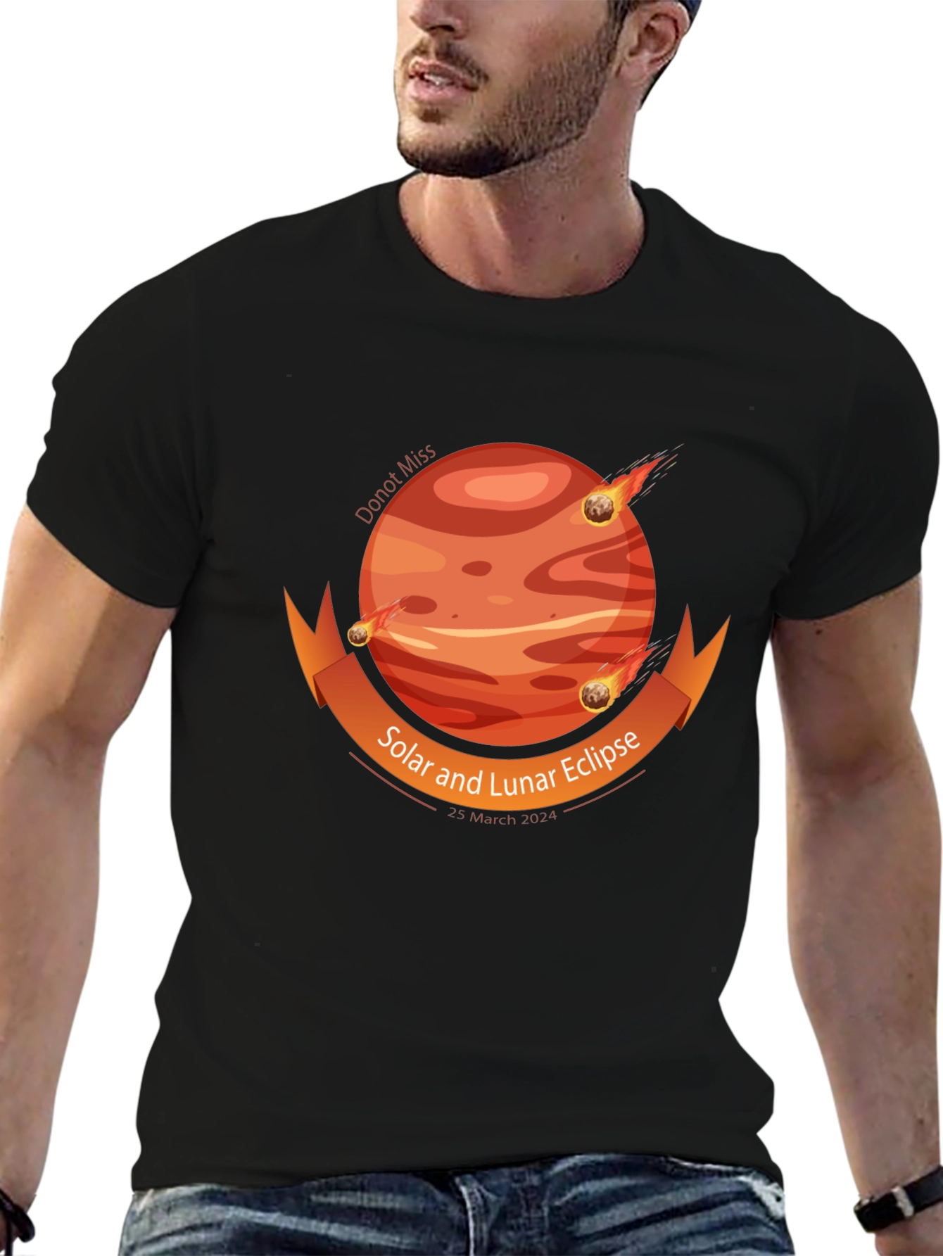 Solar Lunar Eclipse T-Shirt - Limited Edition 2024