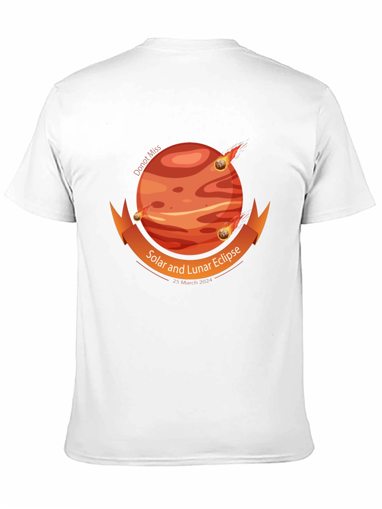 Solar Lunar Eclipse T-Shirt - Limited Edition 2024