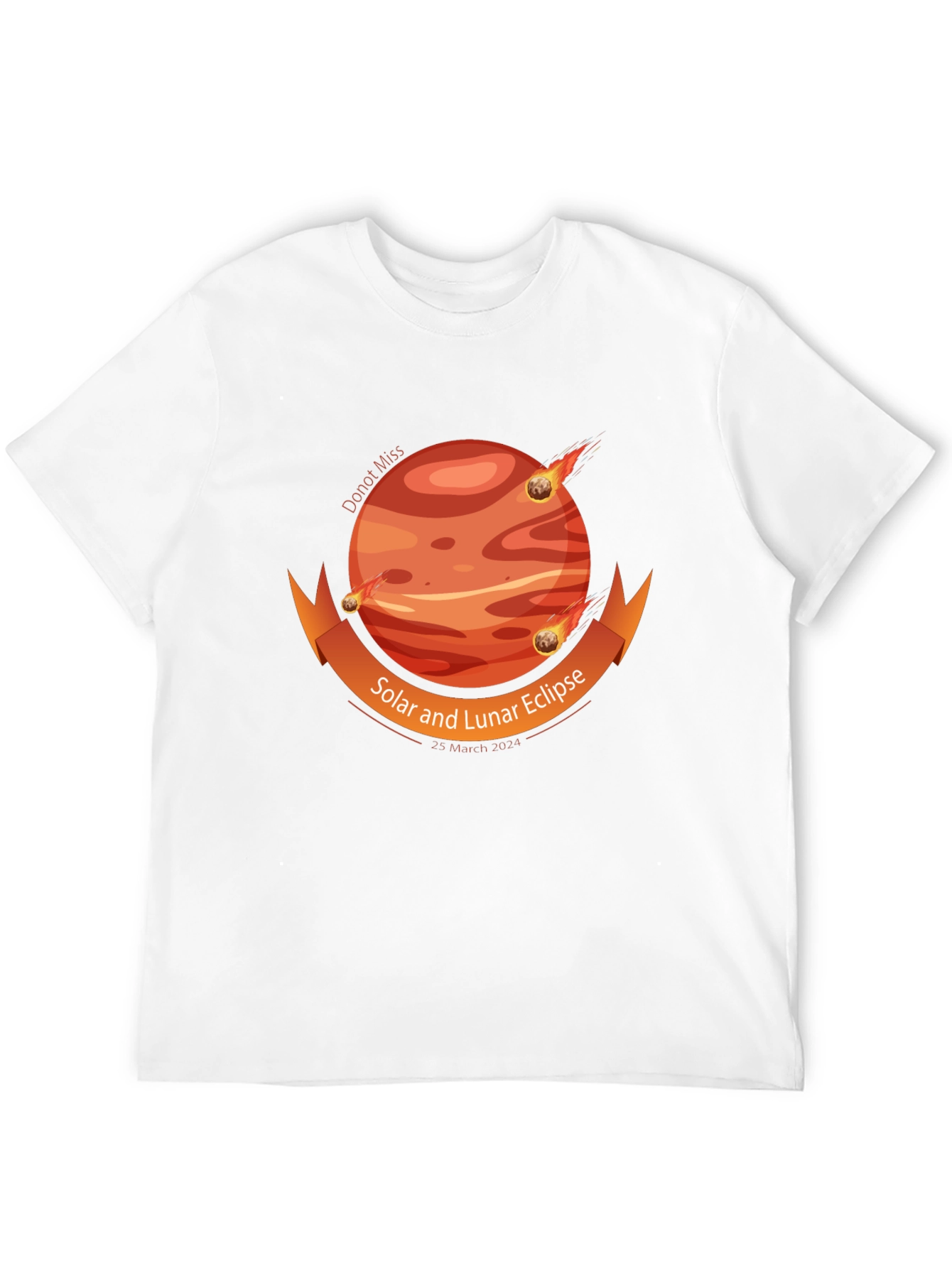 Solar Lunar Eclipse T-Shirt - Limited Edition 2024