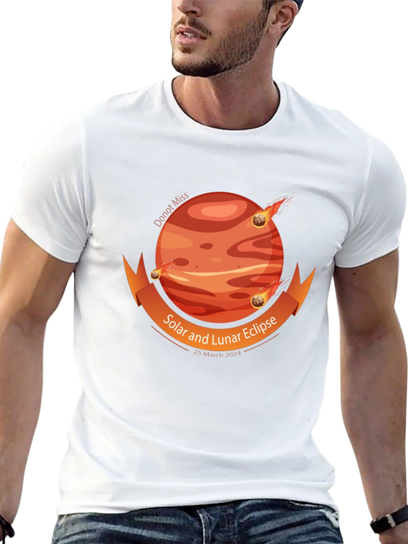 Solar Lunar Eclipse T-Shirt - Limited Edition 2024