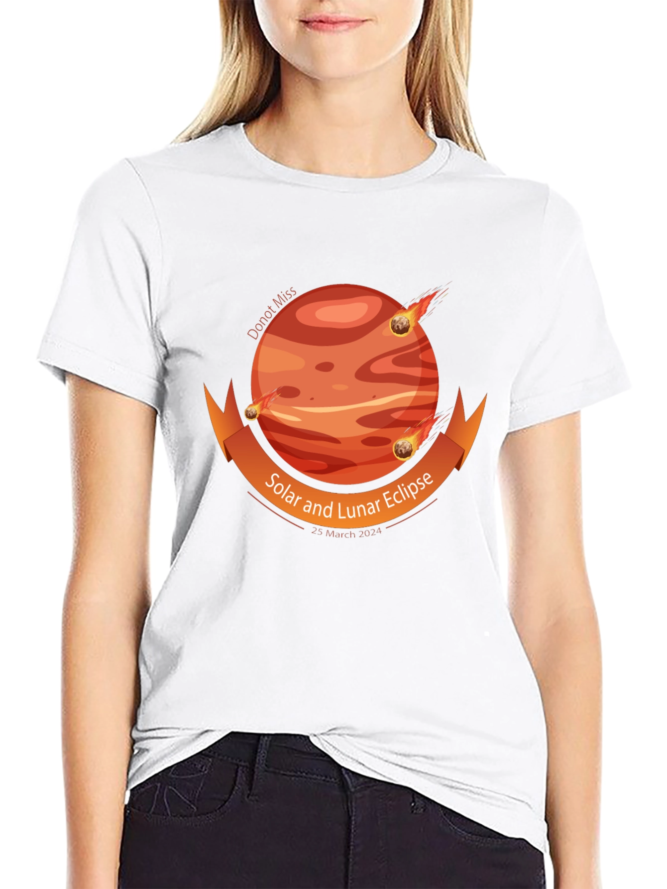 Solar Lunar Eclipse T-Shirt - Limited Edition 2024