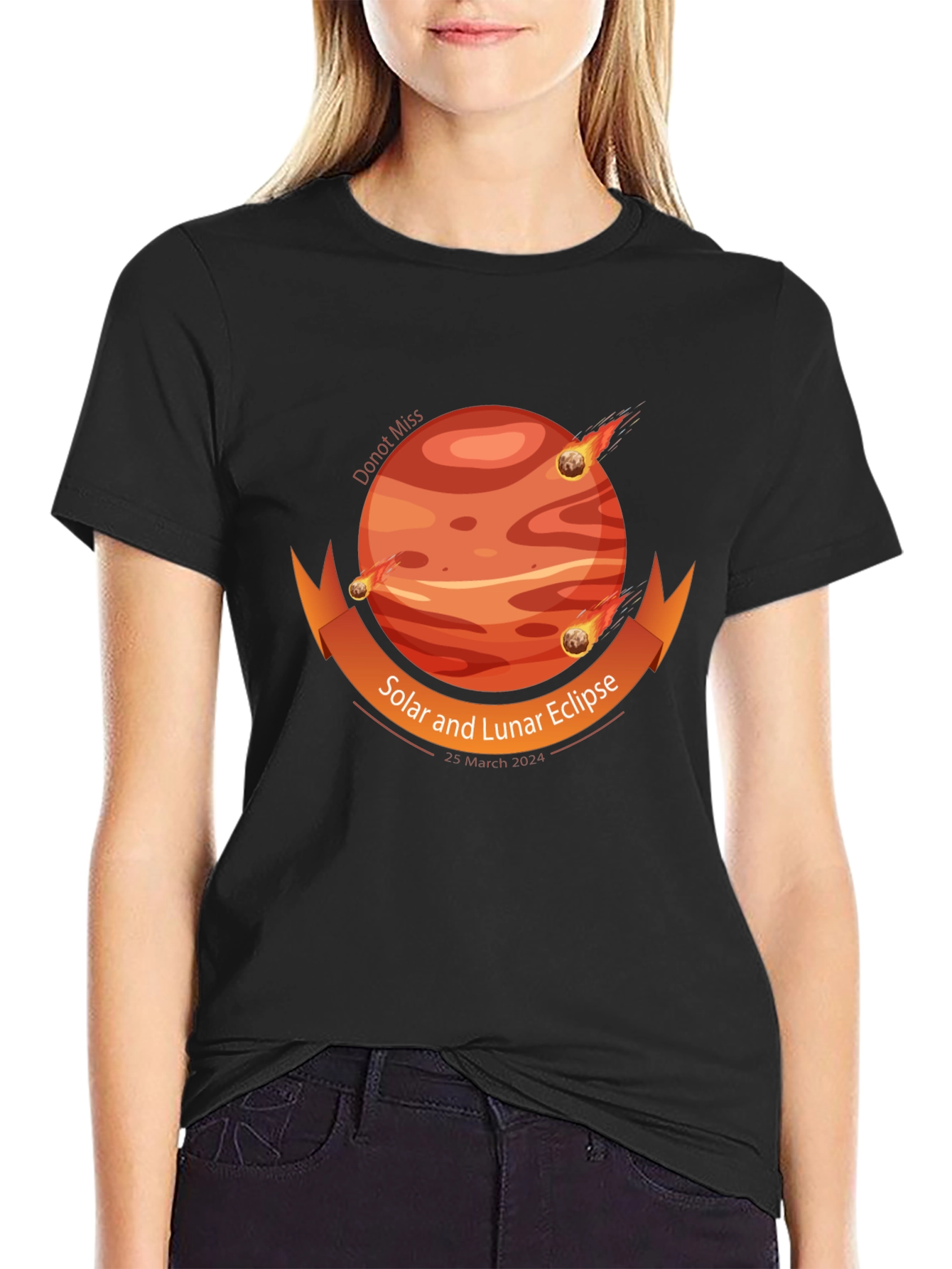 Solar Lunar Eclipse T-Shirt - Limited Edition 2024